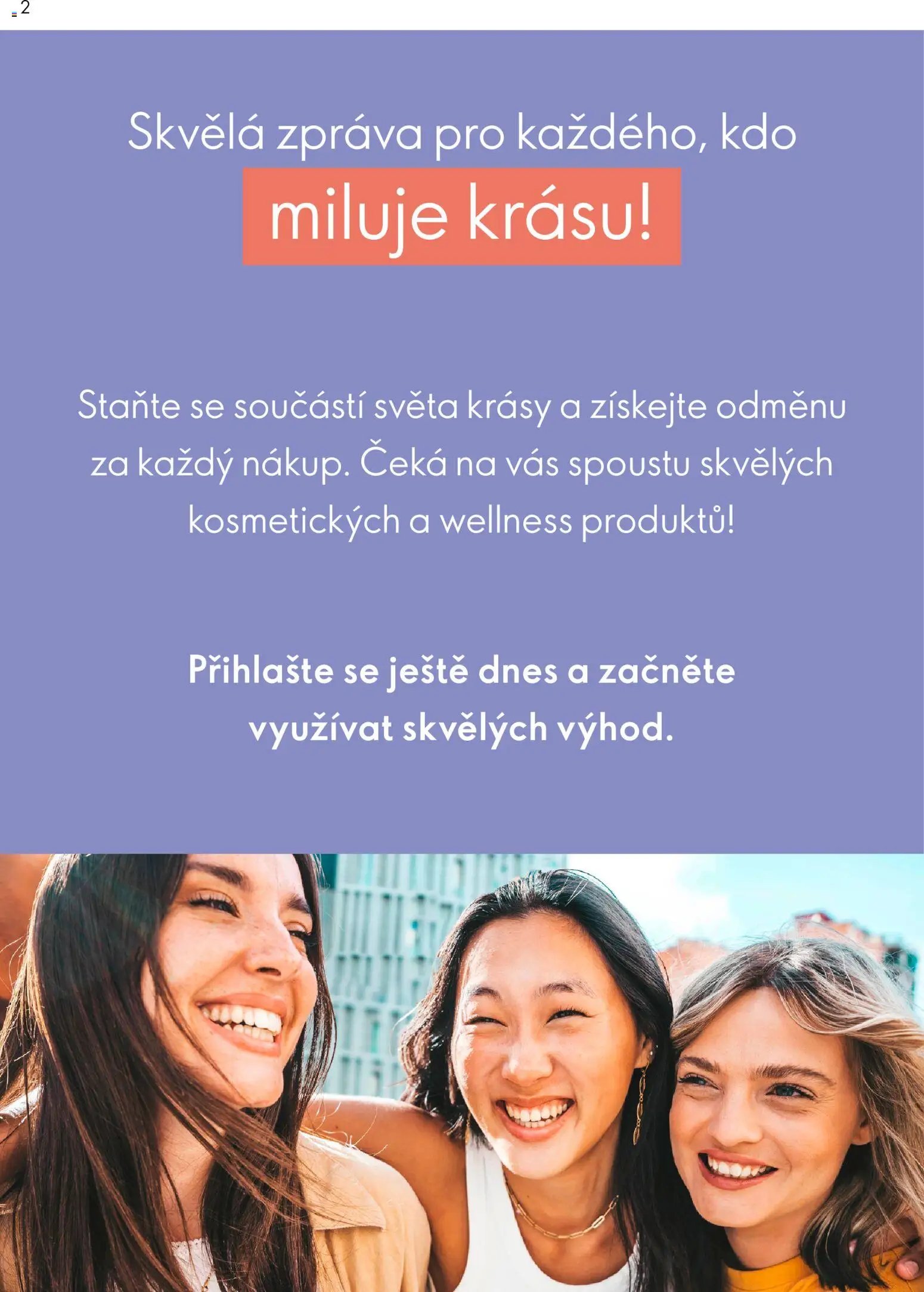 Oriflame katalog Plán odměn pro zákazníky