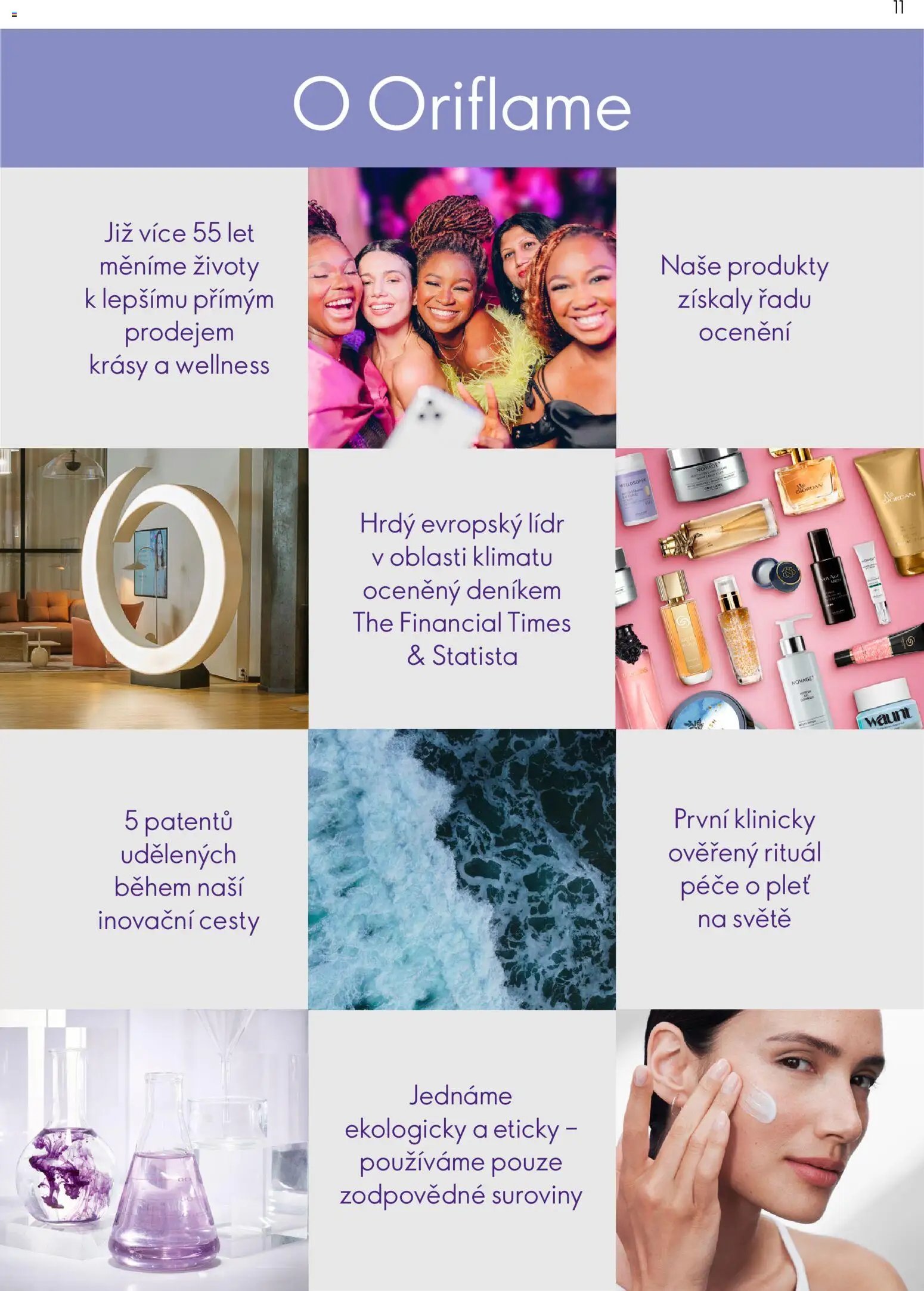 Oriflame katalog Plán odměn pro zákazníky
