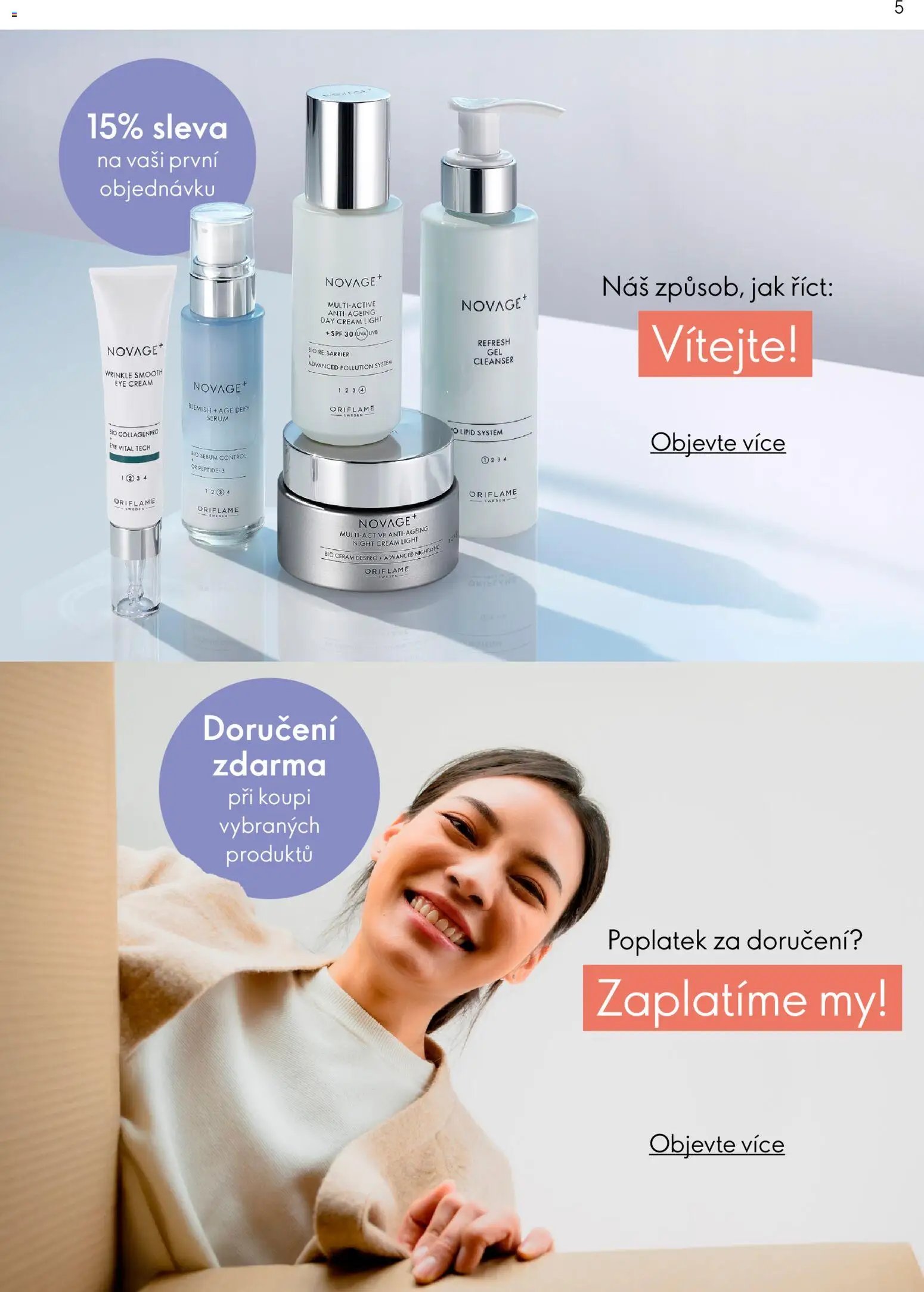 Oriflame katalog Plán odměn pro zákazníky