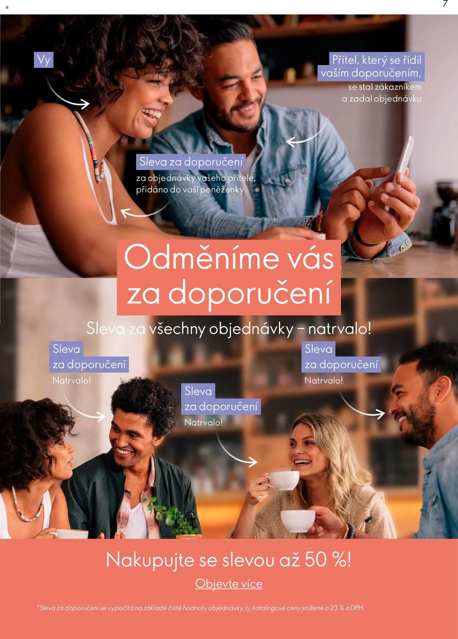 Oriflame katalog Plán odměn pro zákazníky