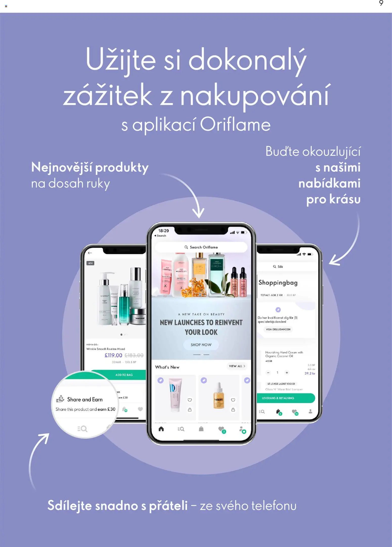 Oriflame katalog Plán odměn pro zákazníky