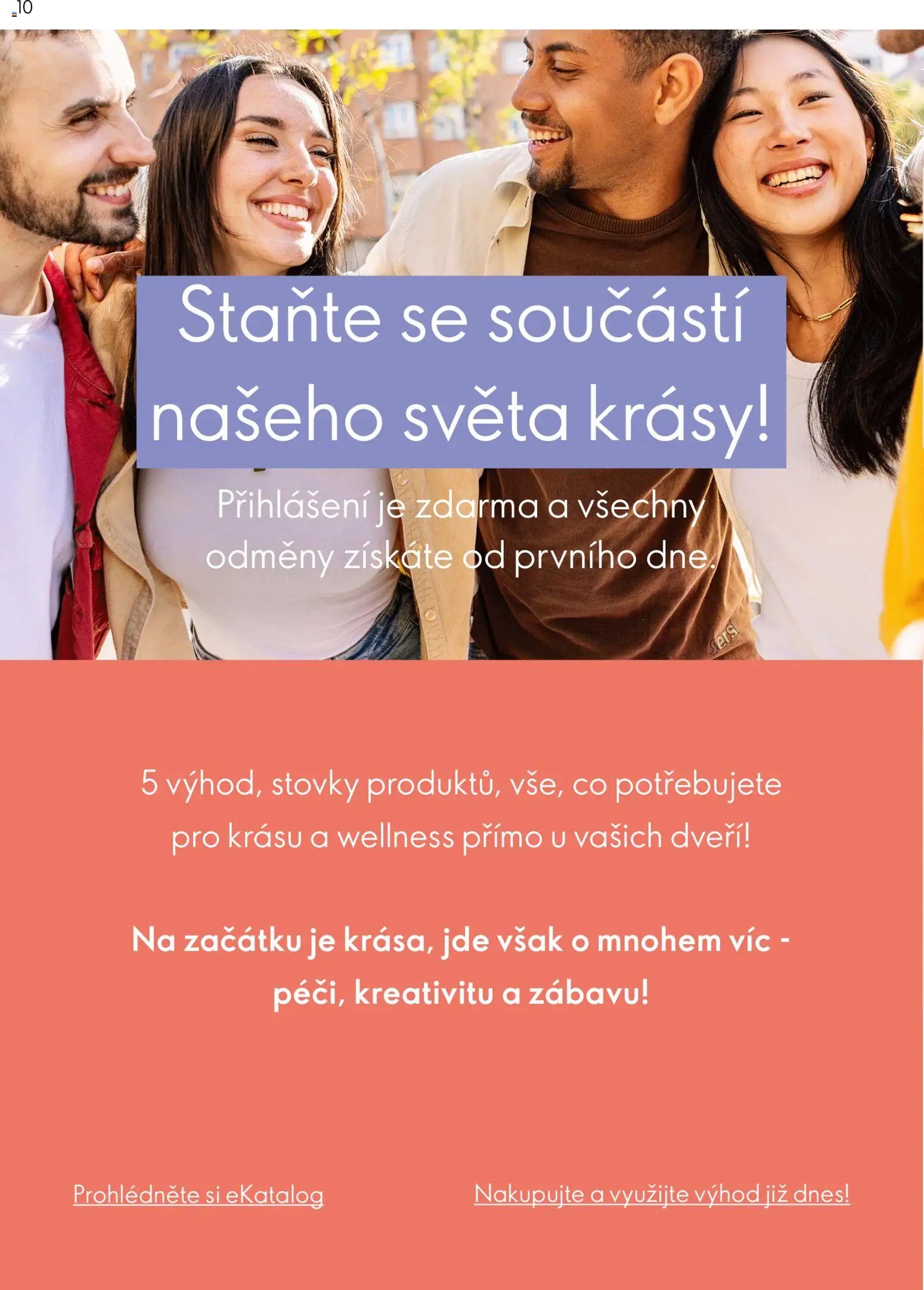 Oriflame katalog Plán odměn pro zákazníky