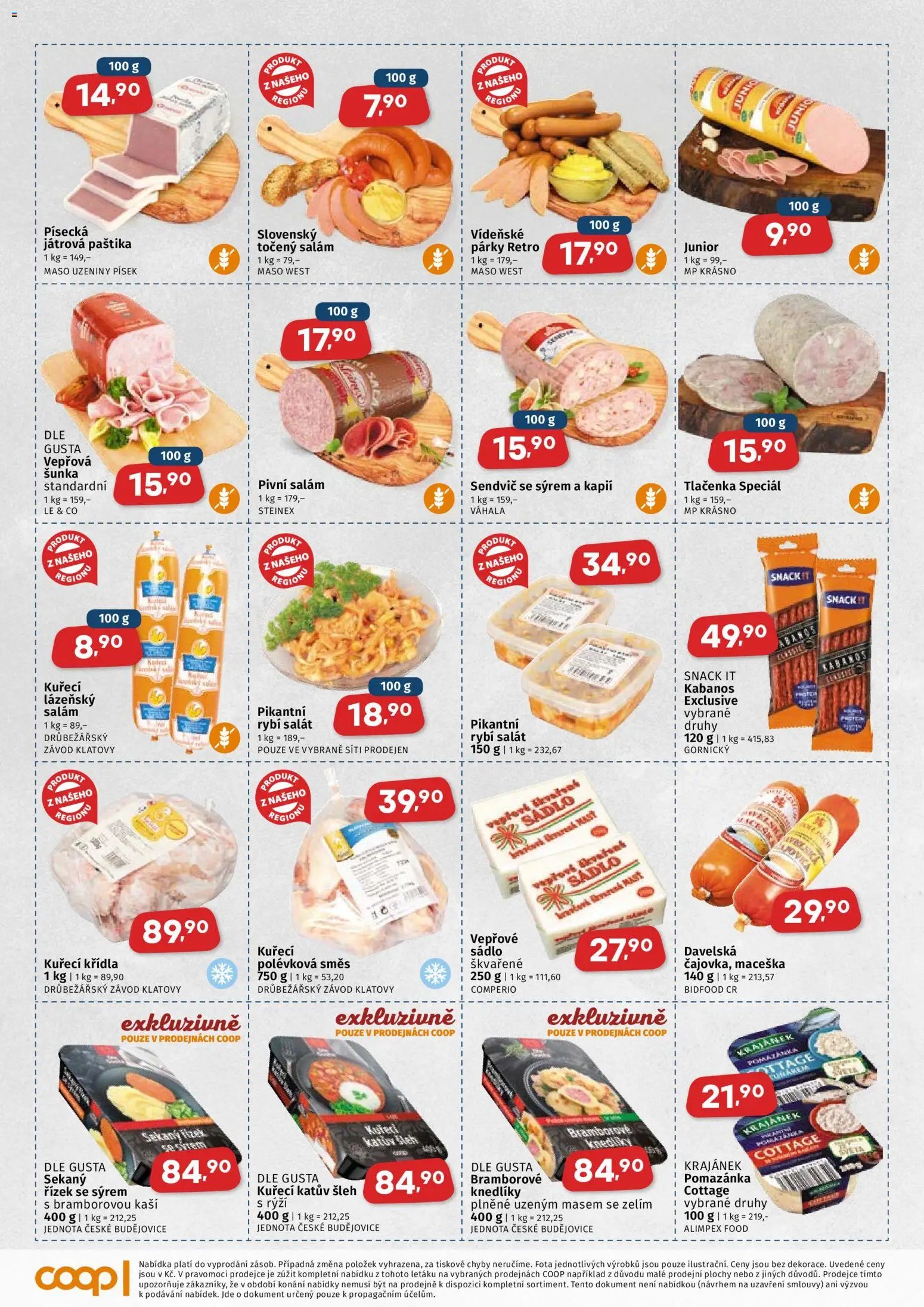 Coop leták - Západočeský region (2026-04-08 - 2026-04-21)