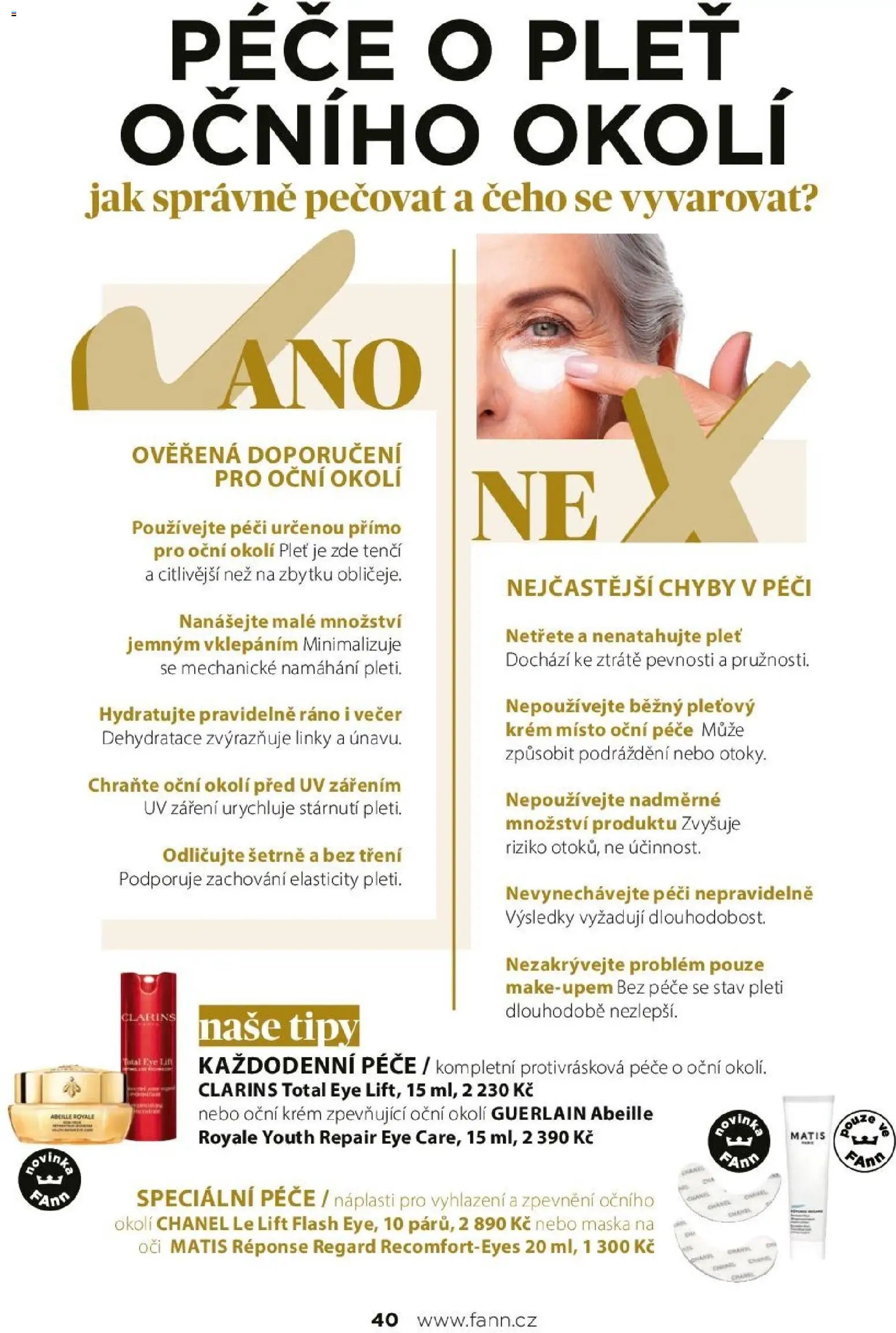 FAnn parfumerie katalog Jaro 2025