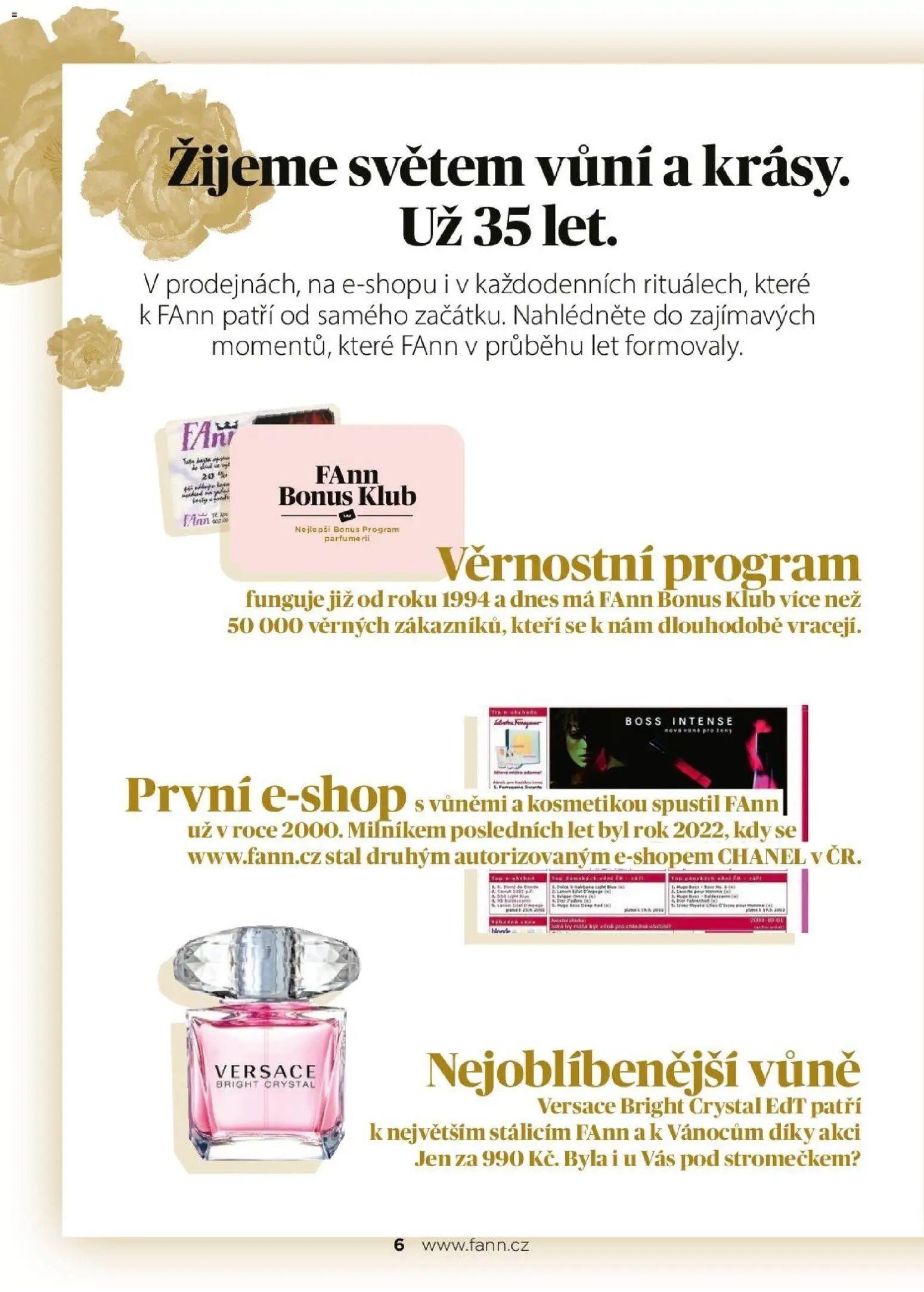FAnn parfumerie katalog Jaro 2025