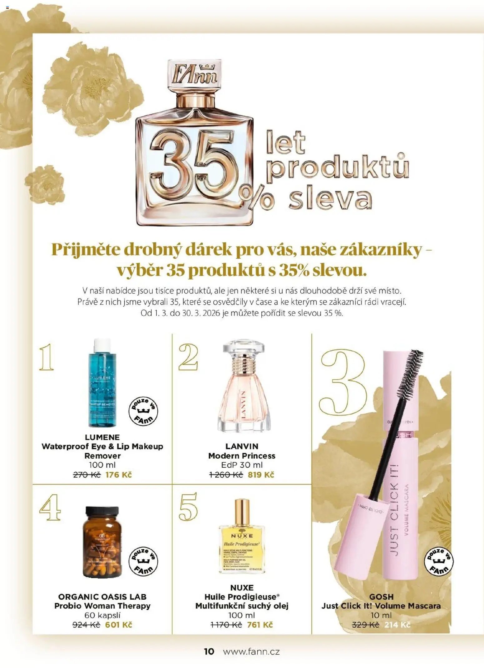 FAnn parfumerie katalog Jaro 2025
