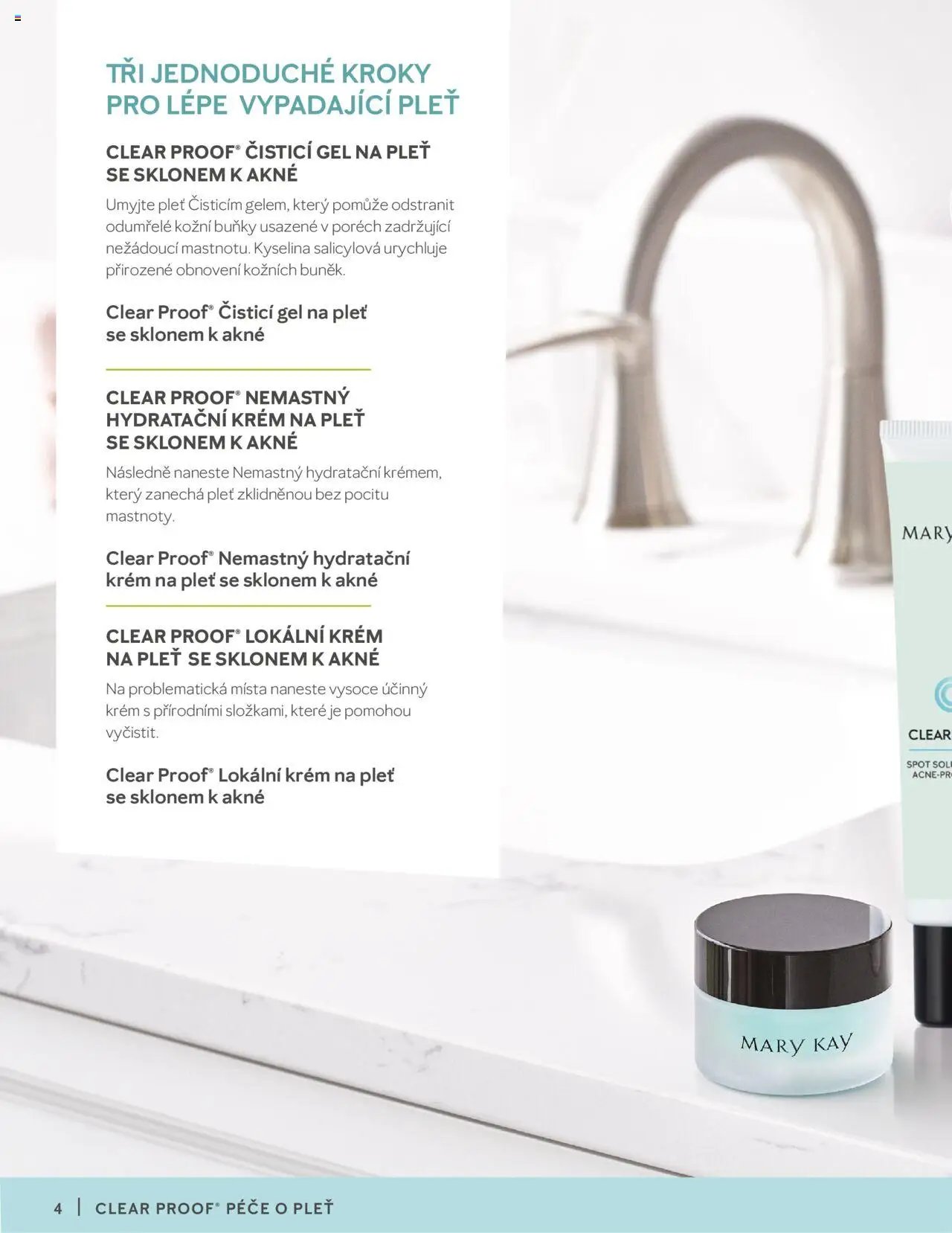 Mary Kay katalog - Clear Proof® Péče o pleť (2025-03-16 - 2030-01-01)
