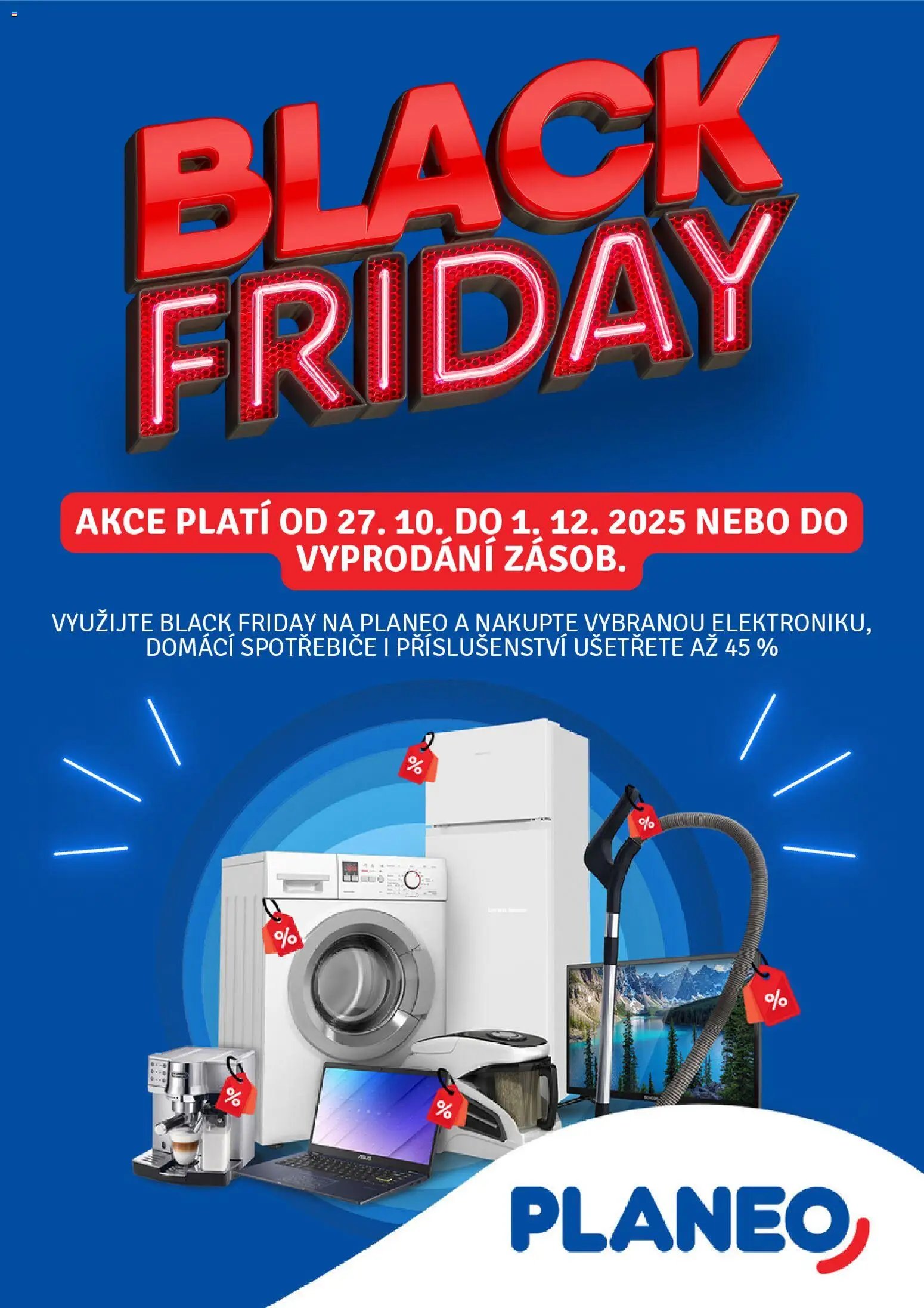 Planeo Elektro Black Friday (2025-10-27 - 2025-12-01)