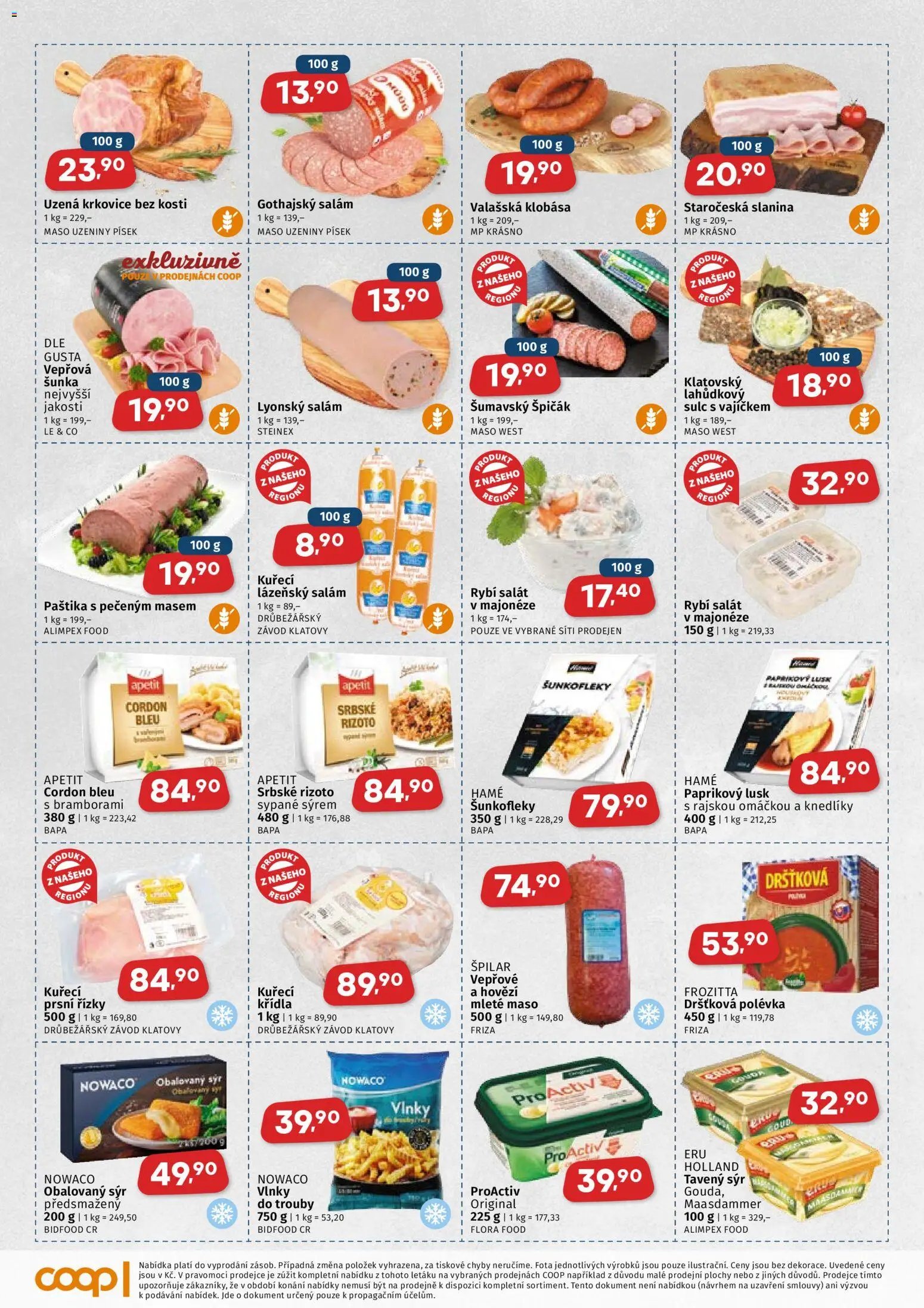 Coop leták - Západočeský region (2026-04-22 - 2026-05-05)