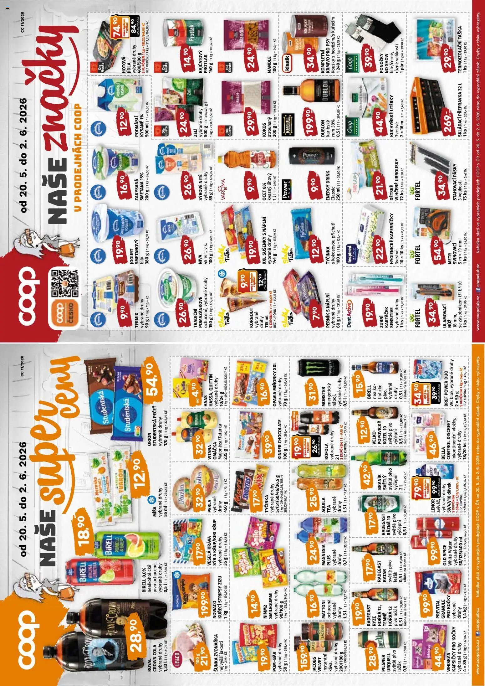 Coop leták - Západočeský region (2026-05-20 - 2026-06-02)