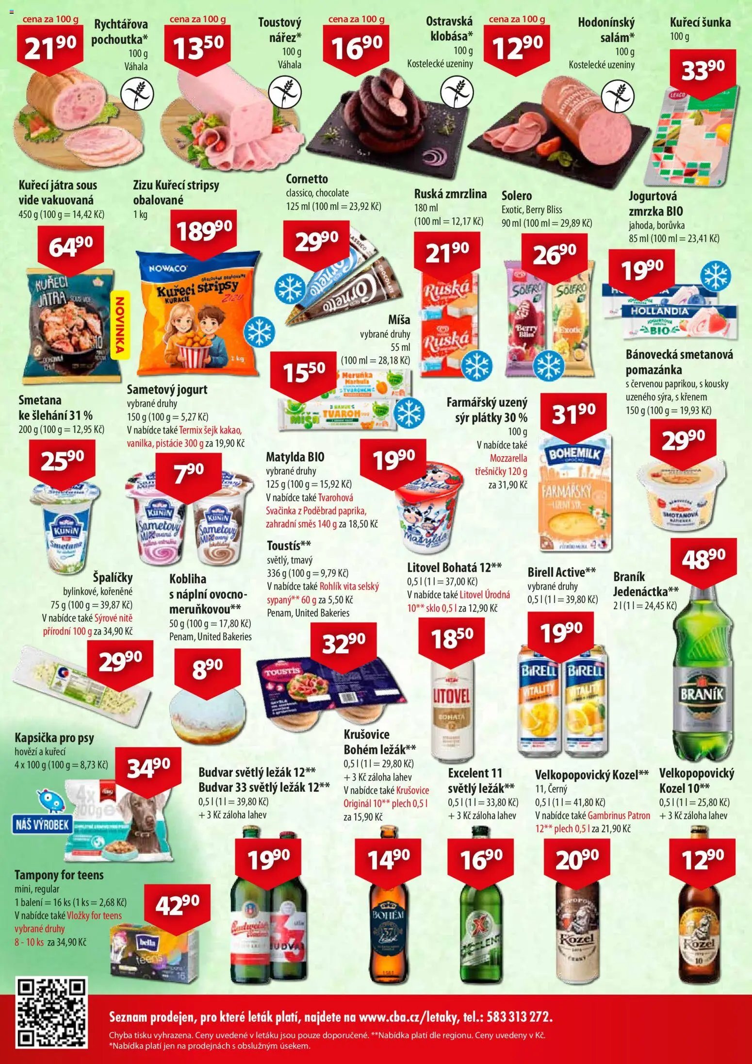 CBA leták - Market (2026-04-15 - 2026-04-26)