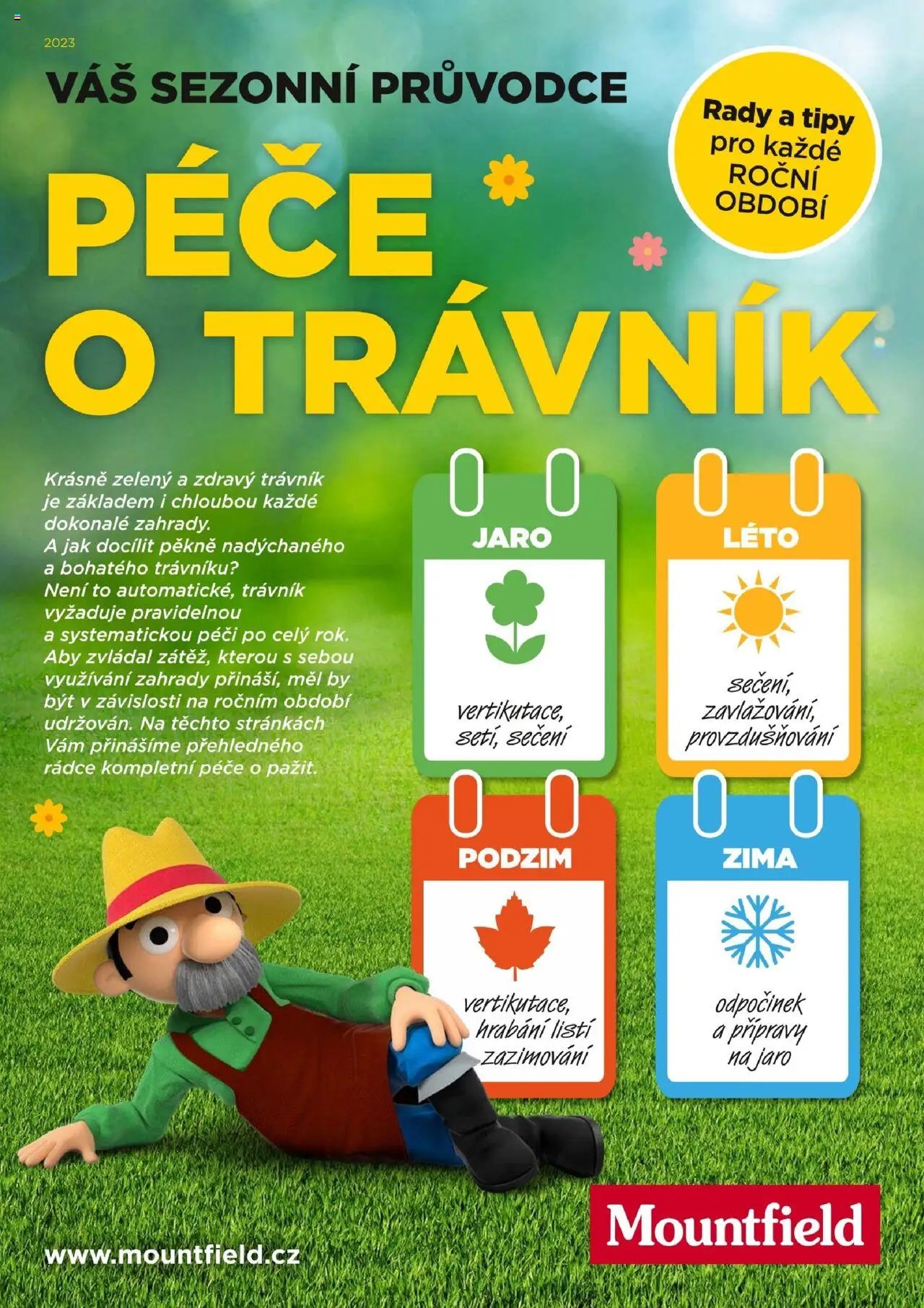 Mountfield katalog - Péče o trávník (2023-03-24 - 2025-12-31)