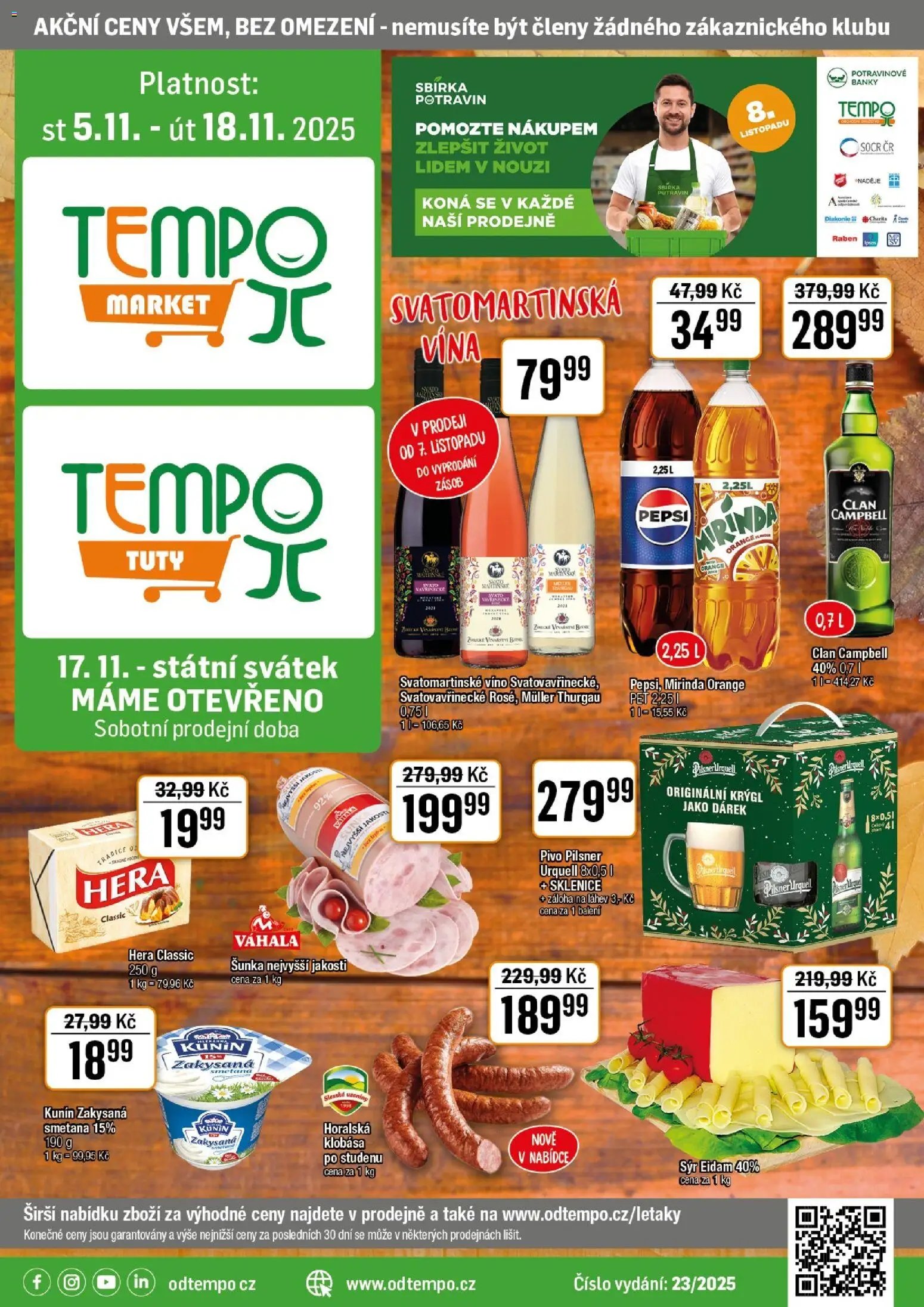 Tempo leták - Tuty (2025-11-05 - 2025-11-18)