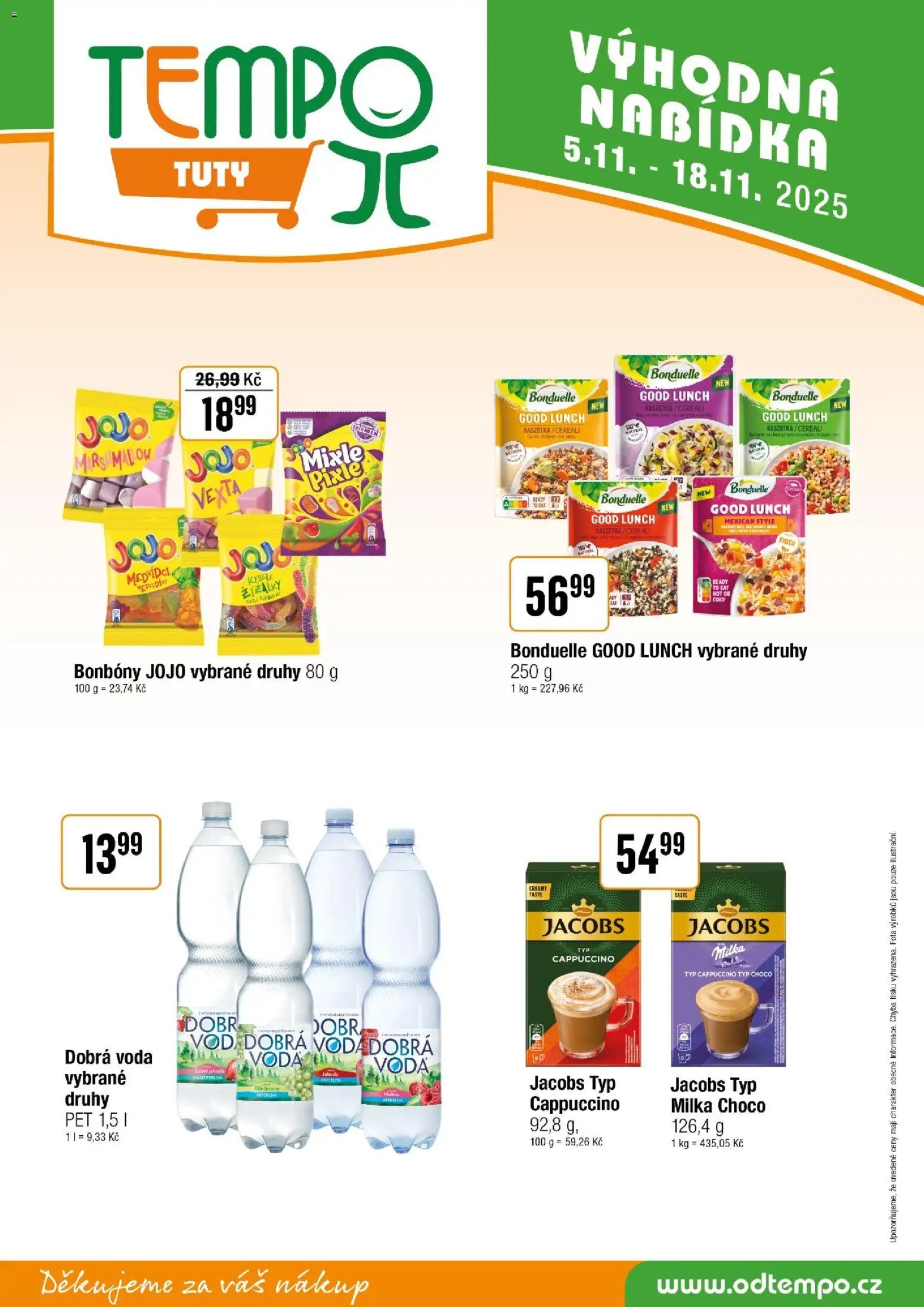 Tempo leták - Tuty (2025-11-05 - 2025-11-18)