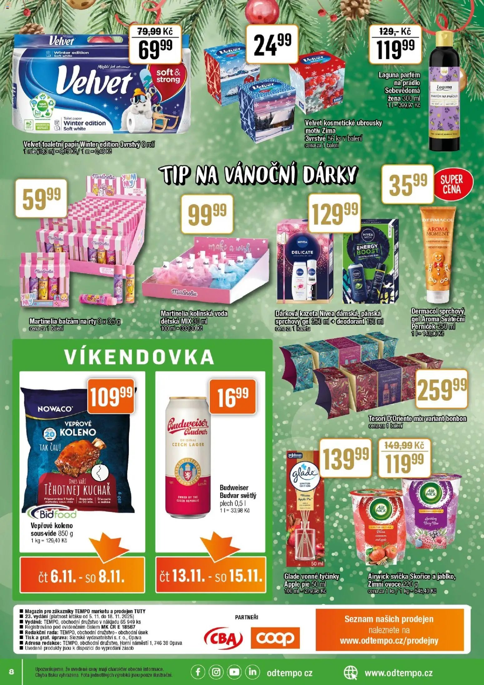 Tempo leták - Tuty (2025-11-05 - 2025-11-18)