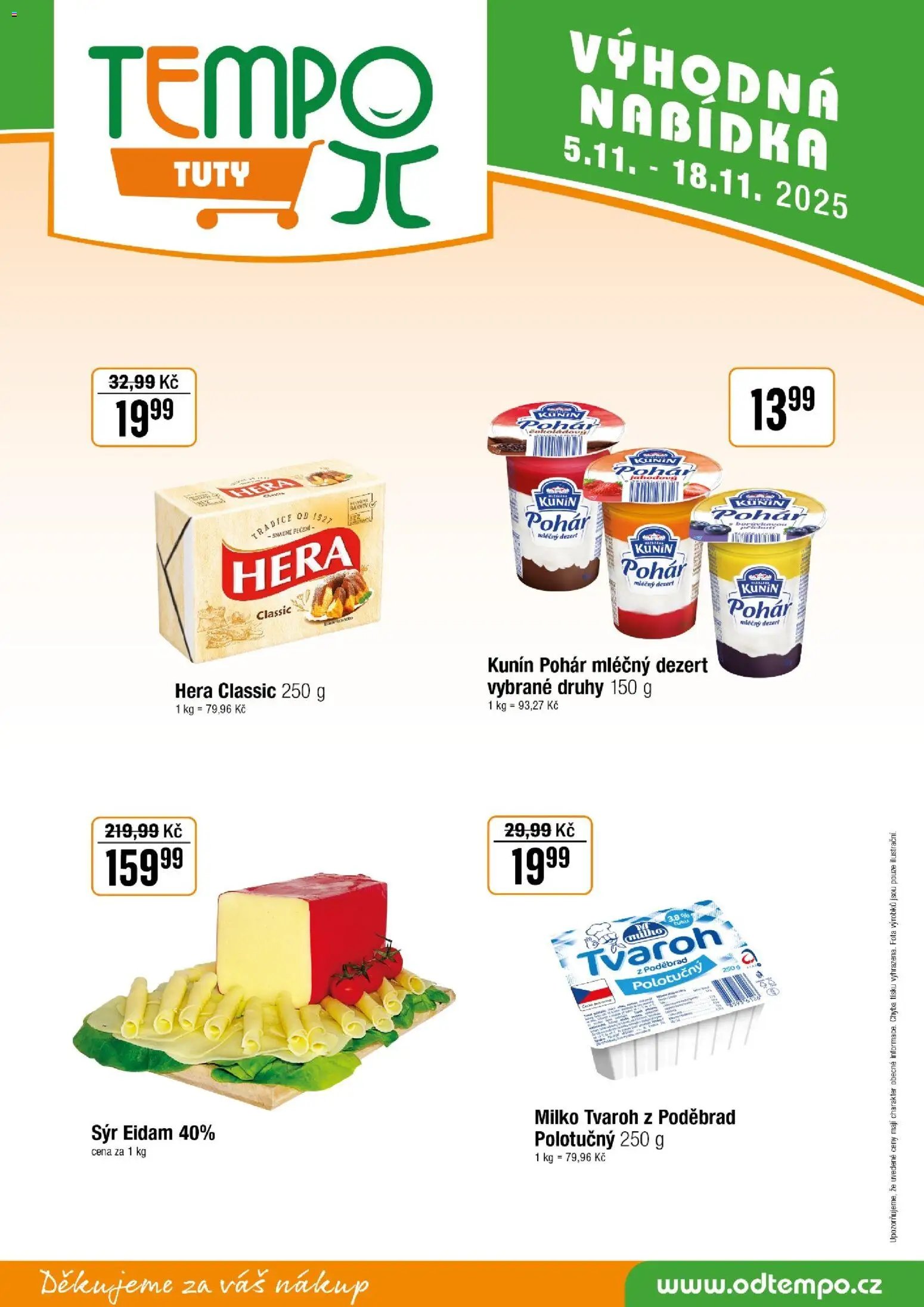 Tempo leták - Tuty (2025-11-05 - 2025-11-18)