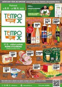 Tempo leták - Tuty (2025-11-05 - 2025-11-18)