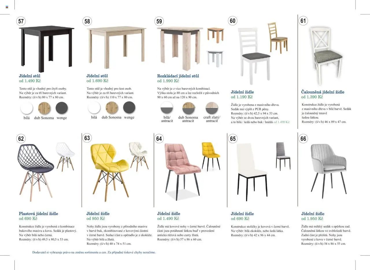 Casarredo leták - Kuchyně (2025-01-01 - 2025-12-31)