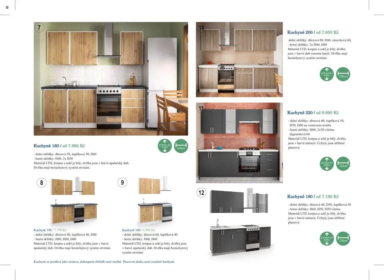 Casarredo leták - Kuchyně (2025-01-01 - 2025-12-31)