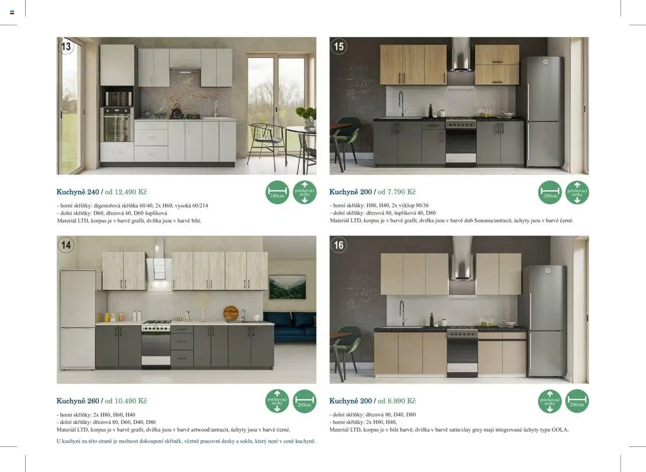 Casarredo leták - Kuchyně (2025-01-01 - 2025-12-31)