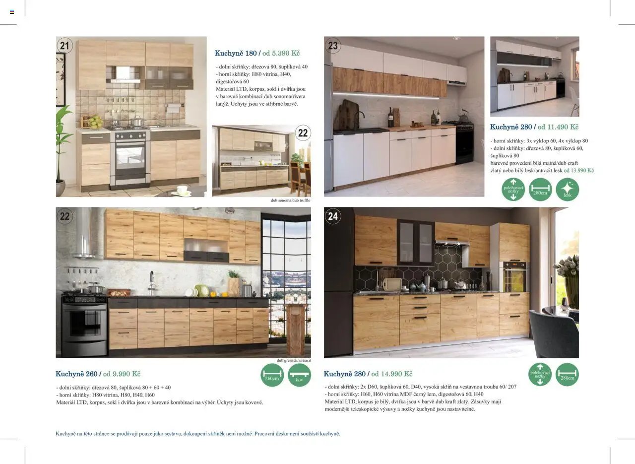 Casarredo leták - Kuchyně (2025-01-01 - 2025-12-31)