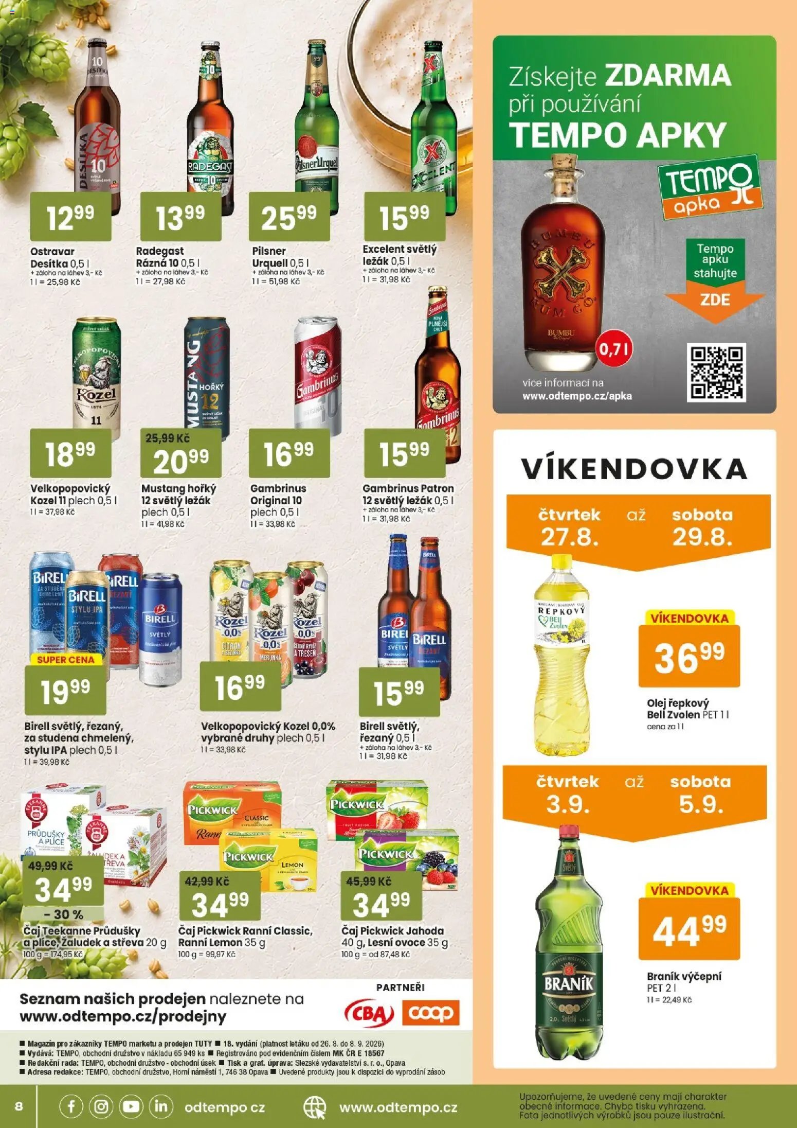 Tempo leták - Tuty