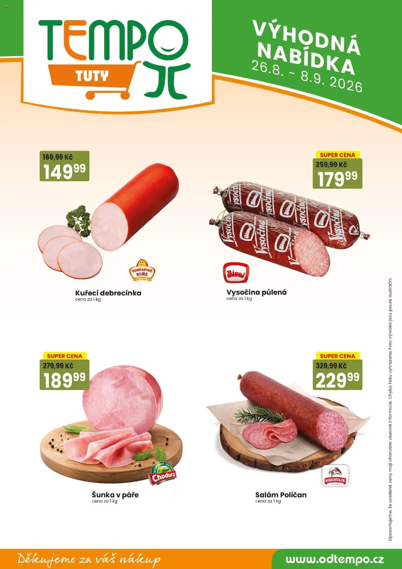 Tempo leták - Tuty