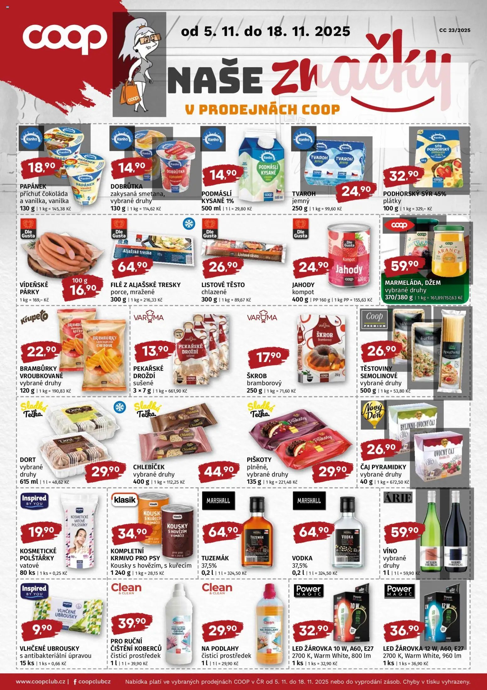 Terno leták - COOP naše super ceny (2025-11-05 - 2025-11-18)