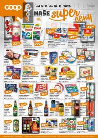 Terno leták - COOP naše super ceny (2025-11-05 - 2025-11-18)
