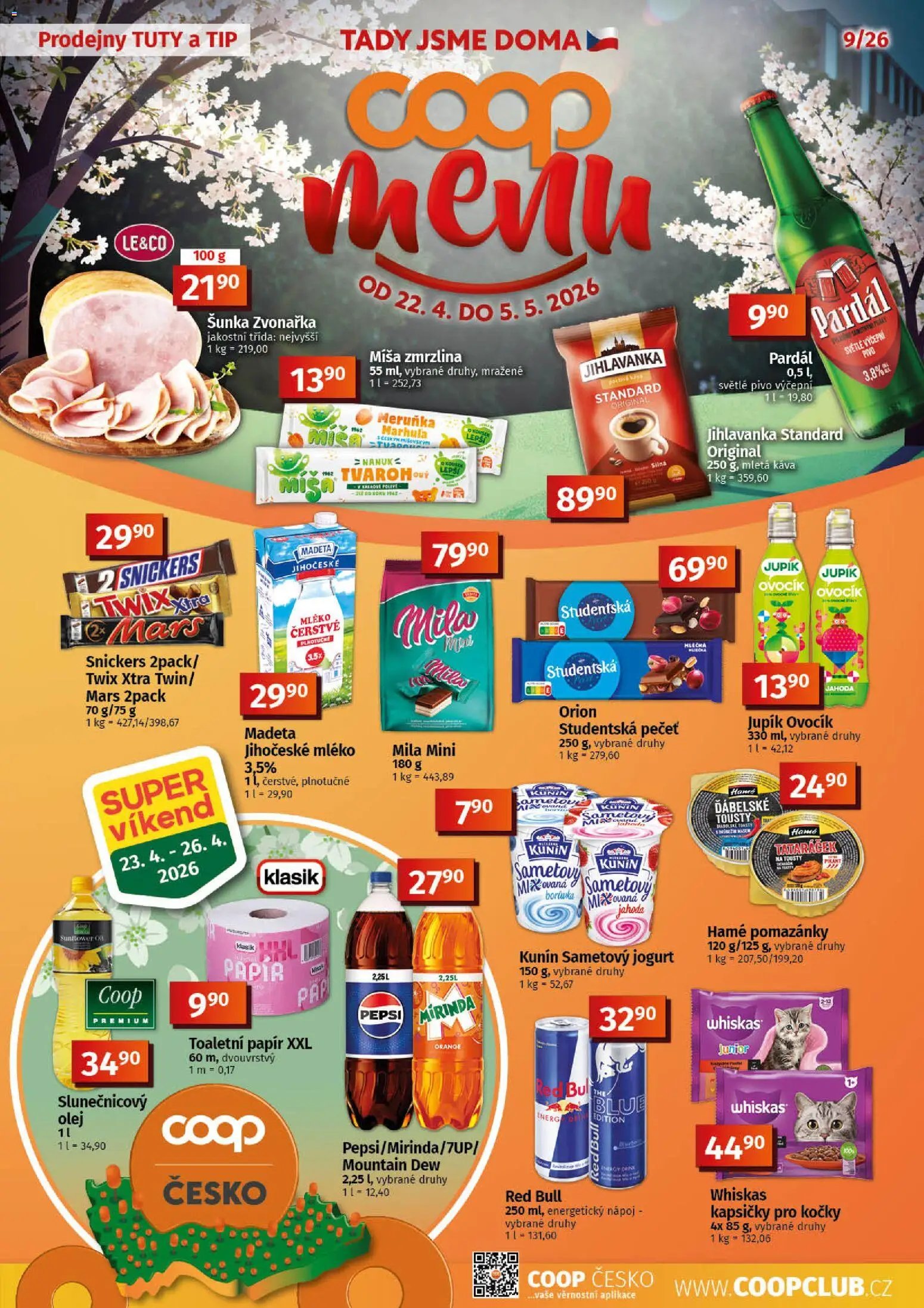 Coop leták - Tuty (2026-04-22 - 2026-05-05)