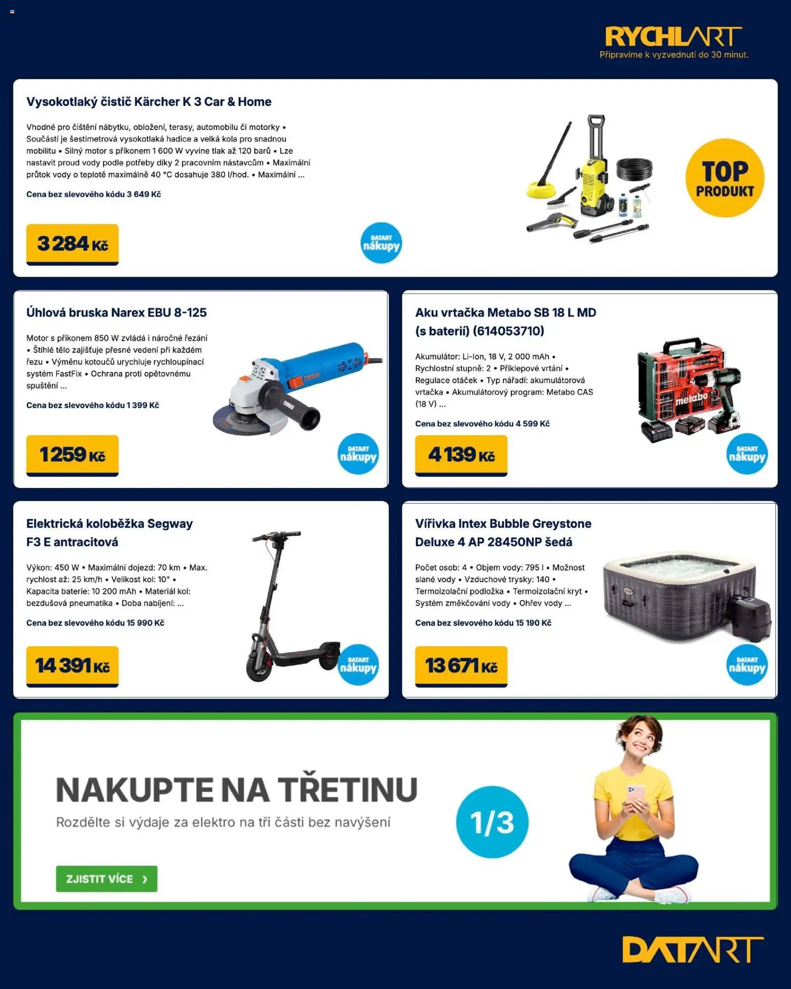 Datart leták