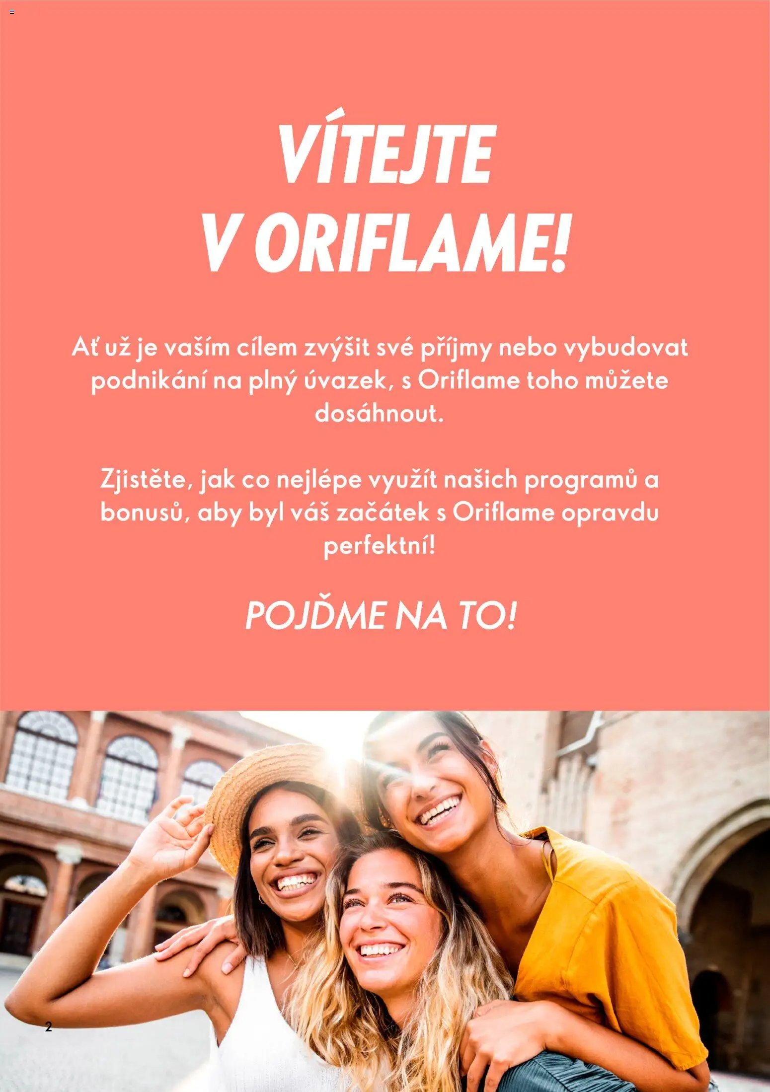 Oriflame katalog Perfektní začátek