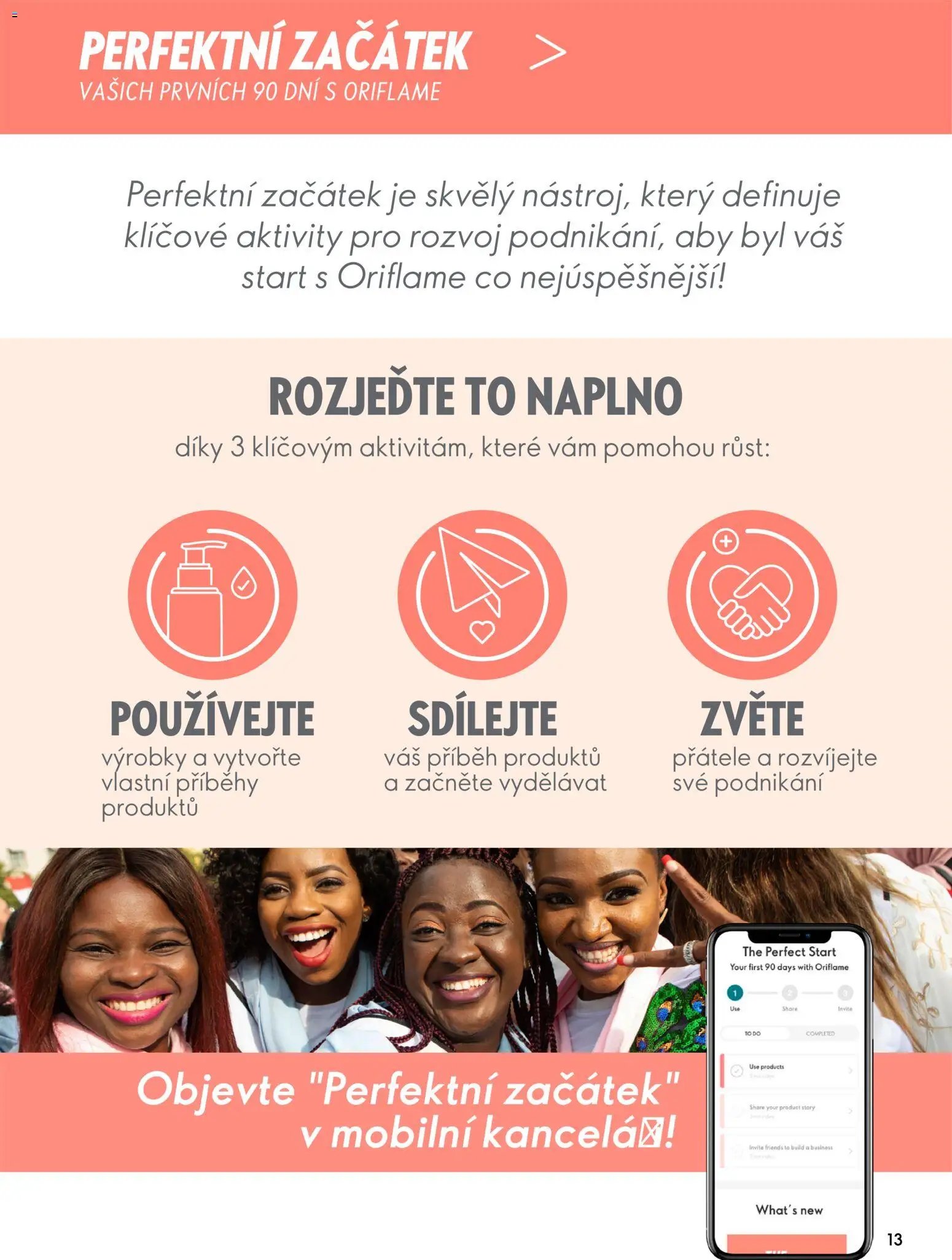 Oriflame katalog Perfektní začátek