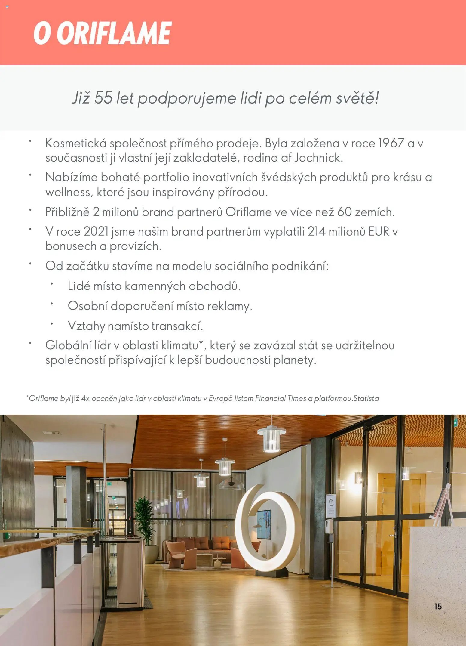 Oriflame katalog Perfektní začátek