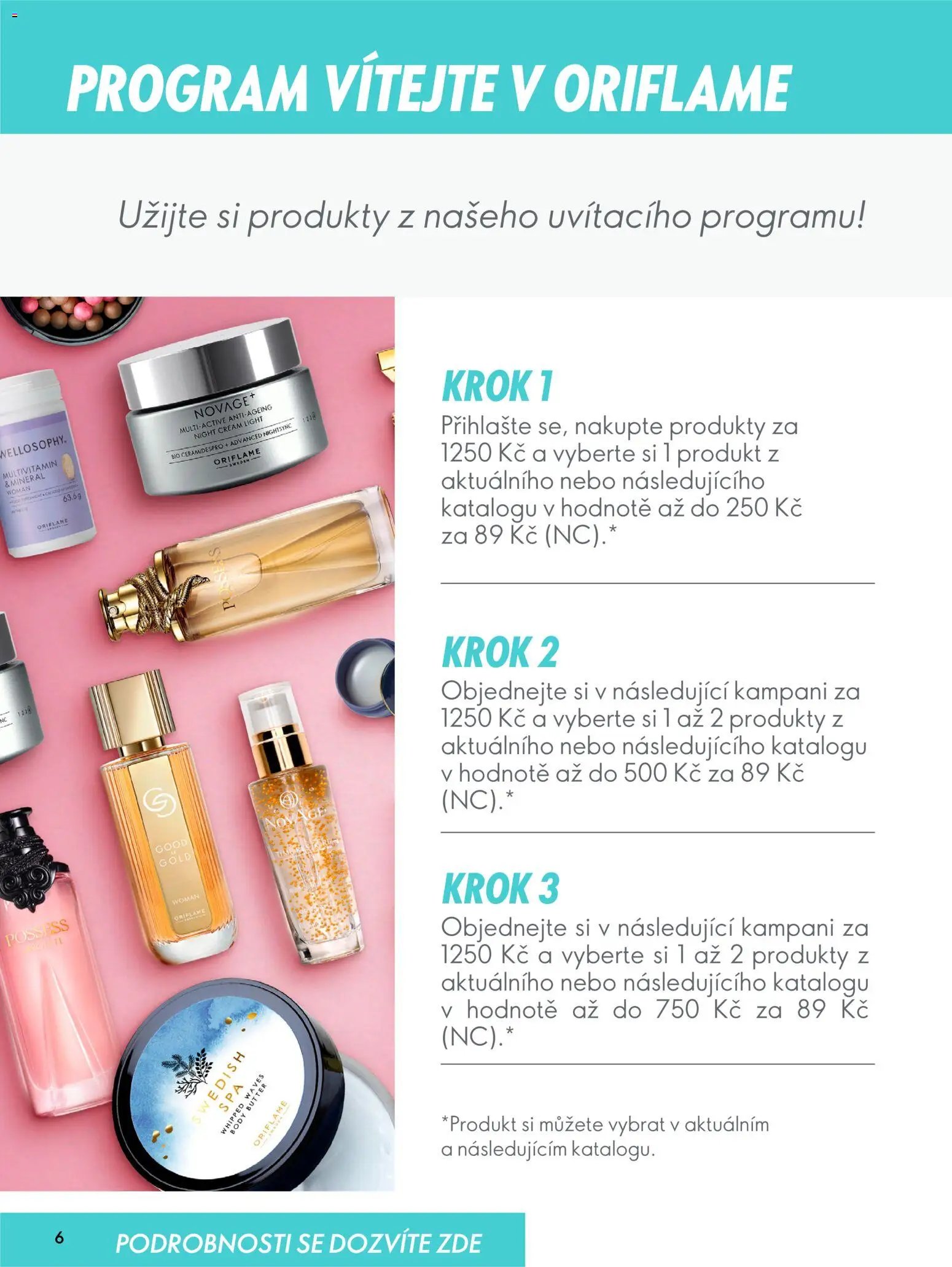 Oriflame katalog Perfektní začátek