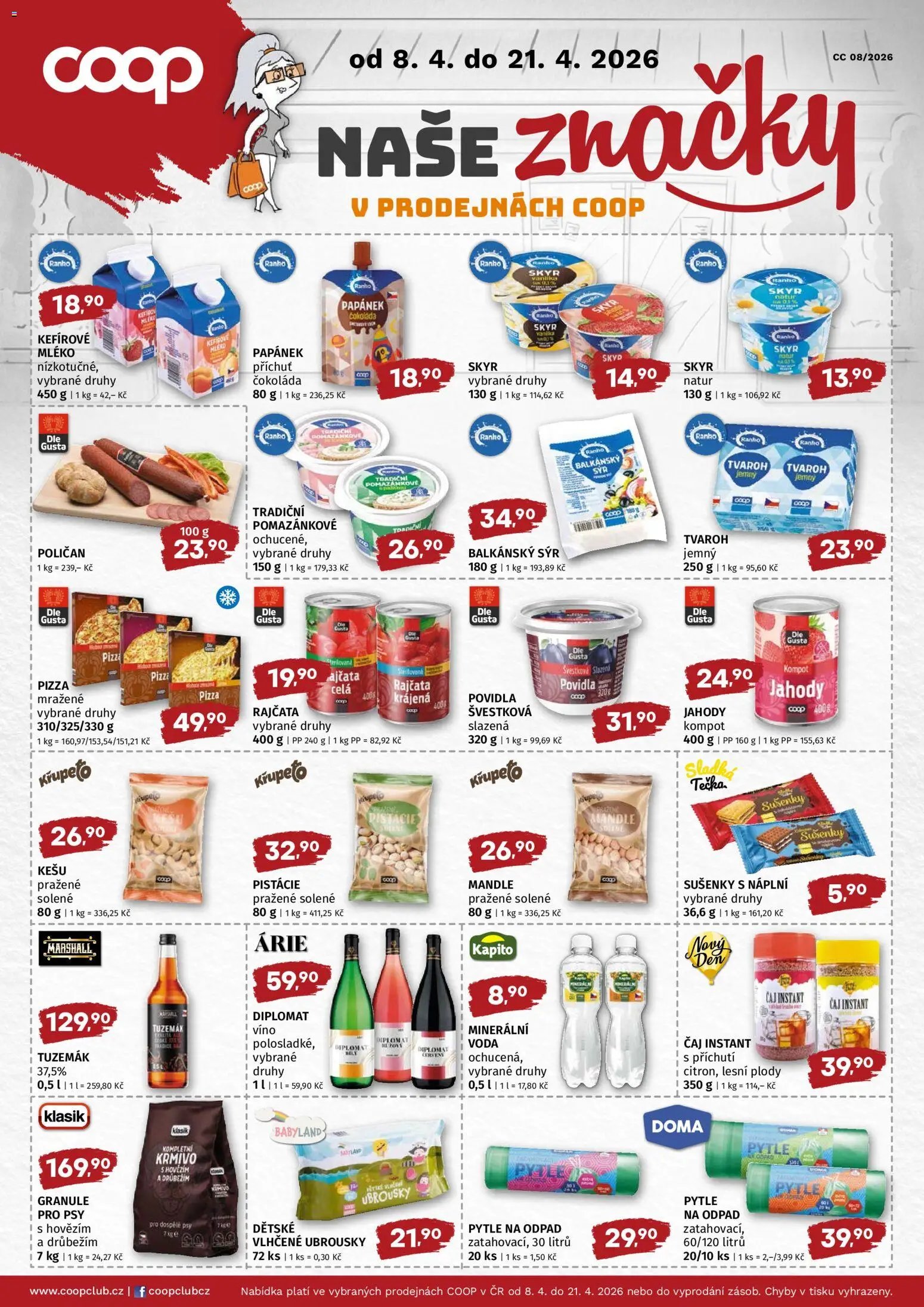 Coop leták - Super cena (2026-04-08 - 2026-04-21)