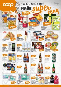 Coop leták - Super cena (2026-04-08 - 2026-04-21)