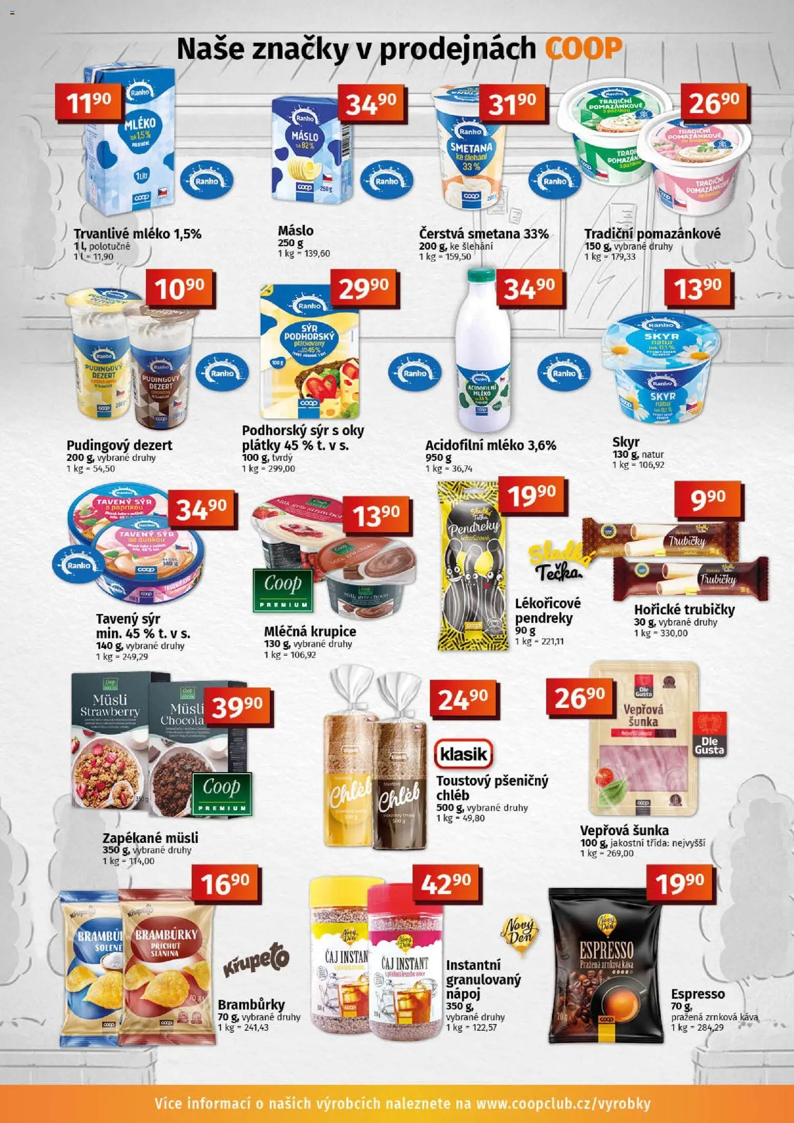 Coop leták - Tuty