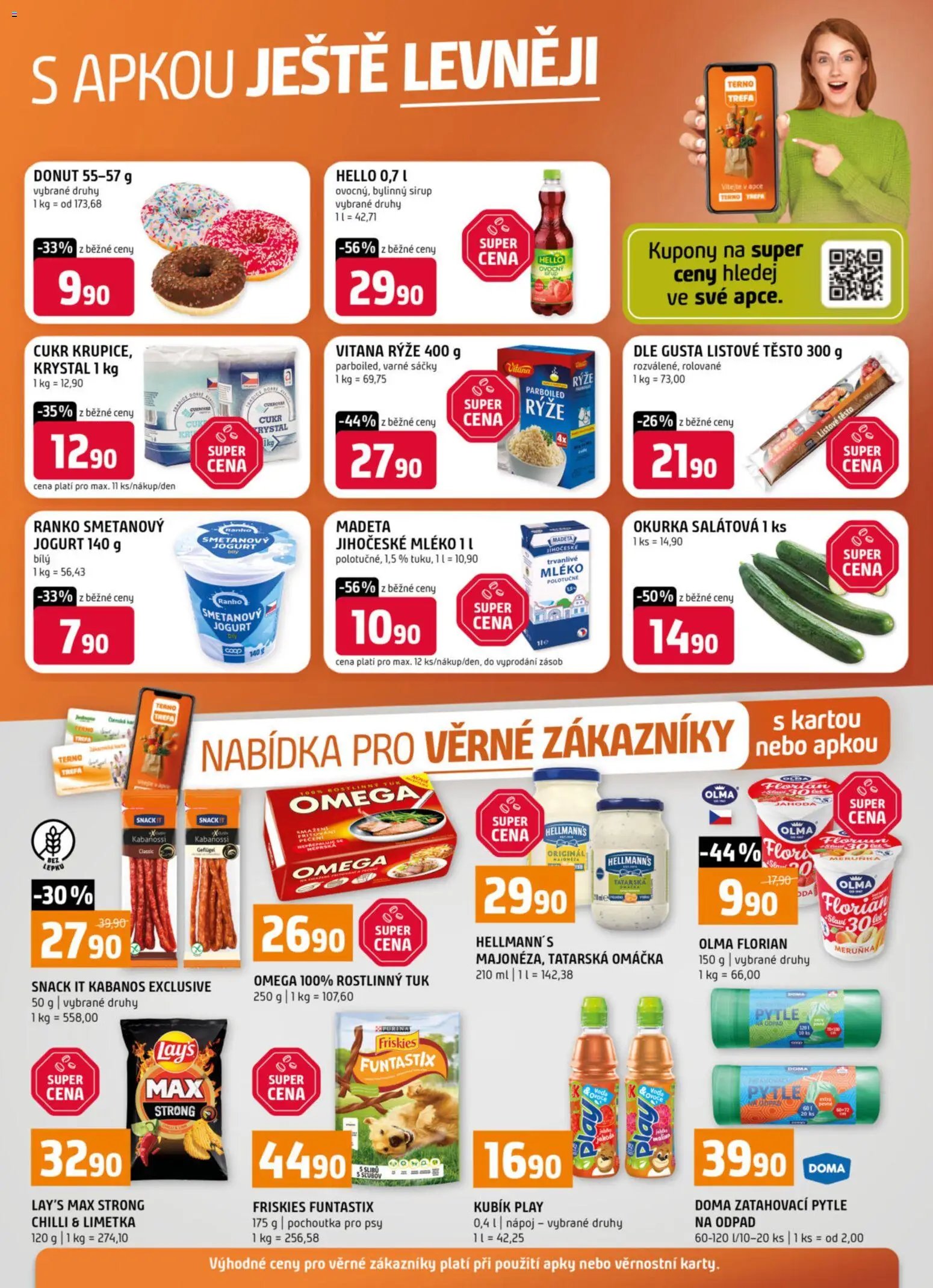 Terno leták - Nabídka pro věrné zákazníky (2026-03-18 - 2026-03-24)