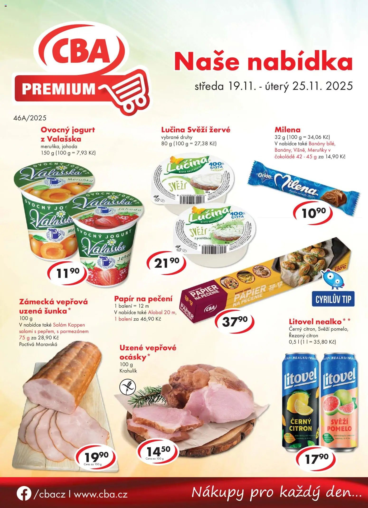 CBA leták - Premium (2025-11-19 - 2025-11-25)