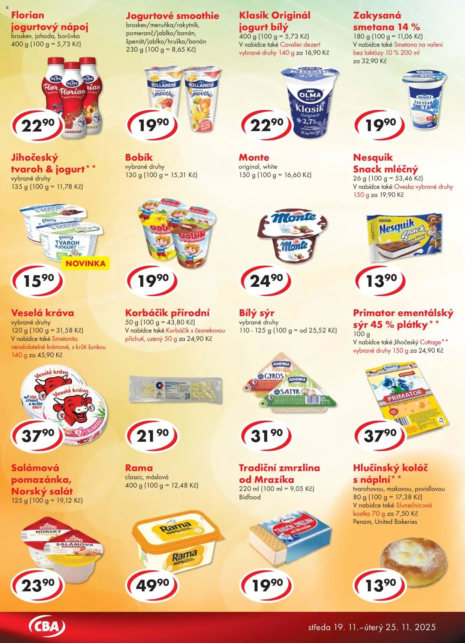 CBA leták - Premium (2025-11-19 - 2025-11-25)