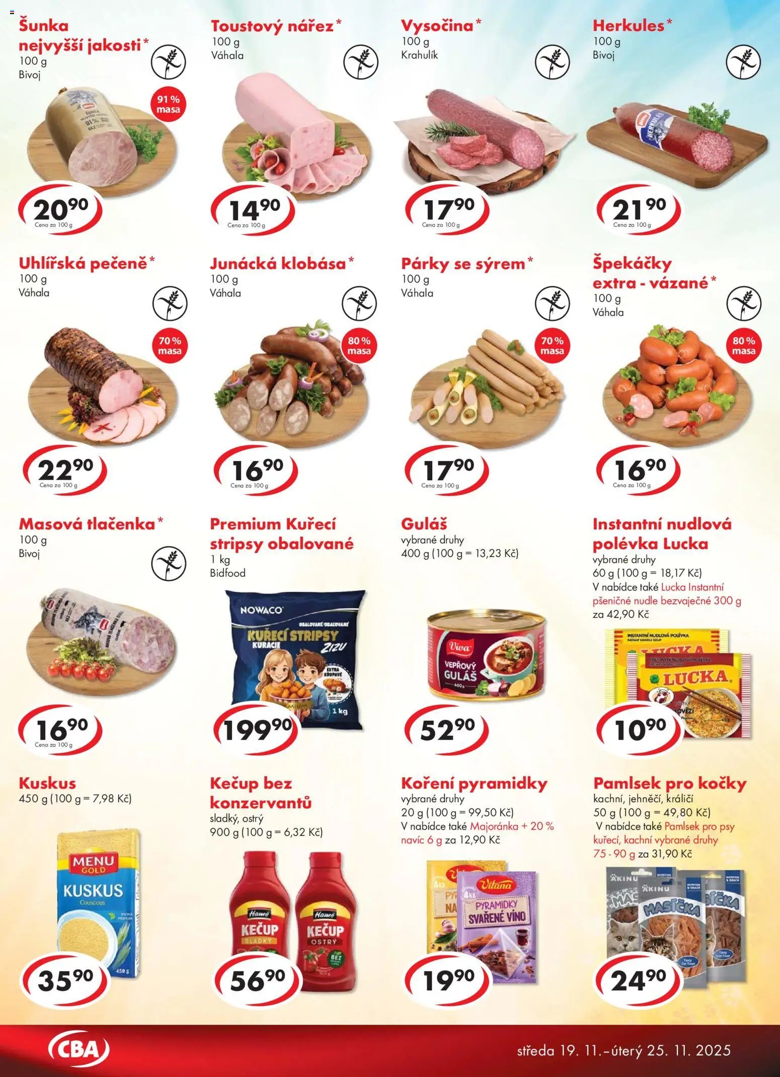 CBA leták - Premium (2025-11-19 - 2025-11-25)