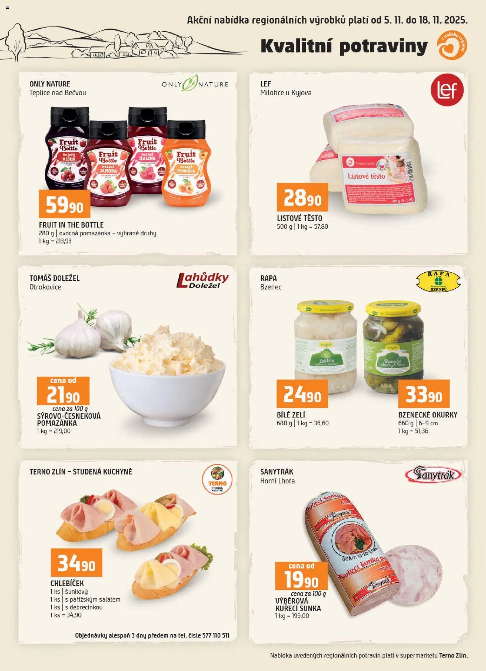 Terno leták - Zlín (2025-11-05 - 2025-11-11)