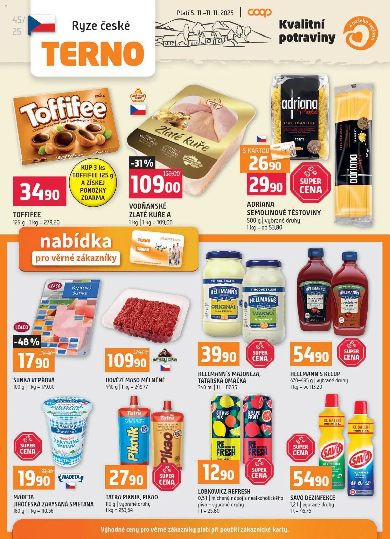 Terno leták - Zlín (2025-11-05 - 2025-11-11)