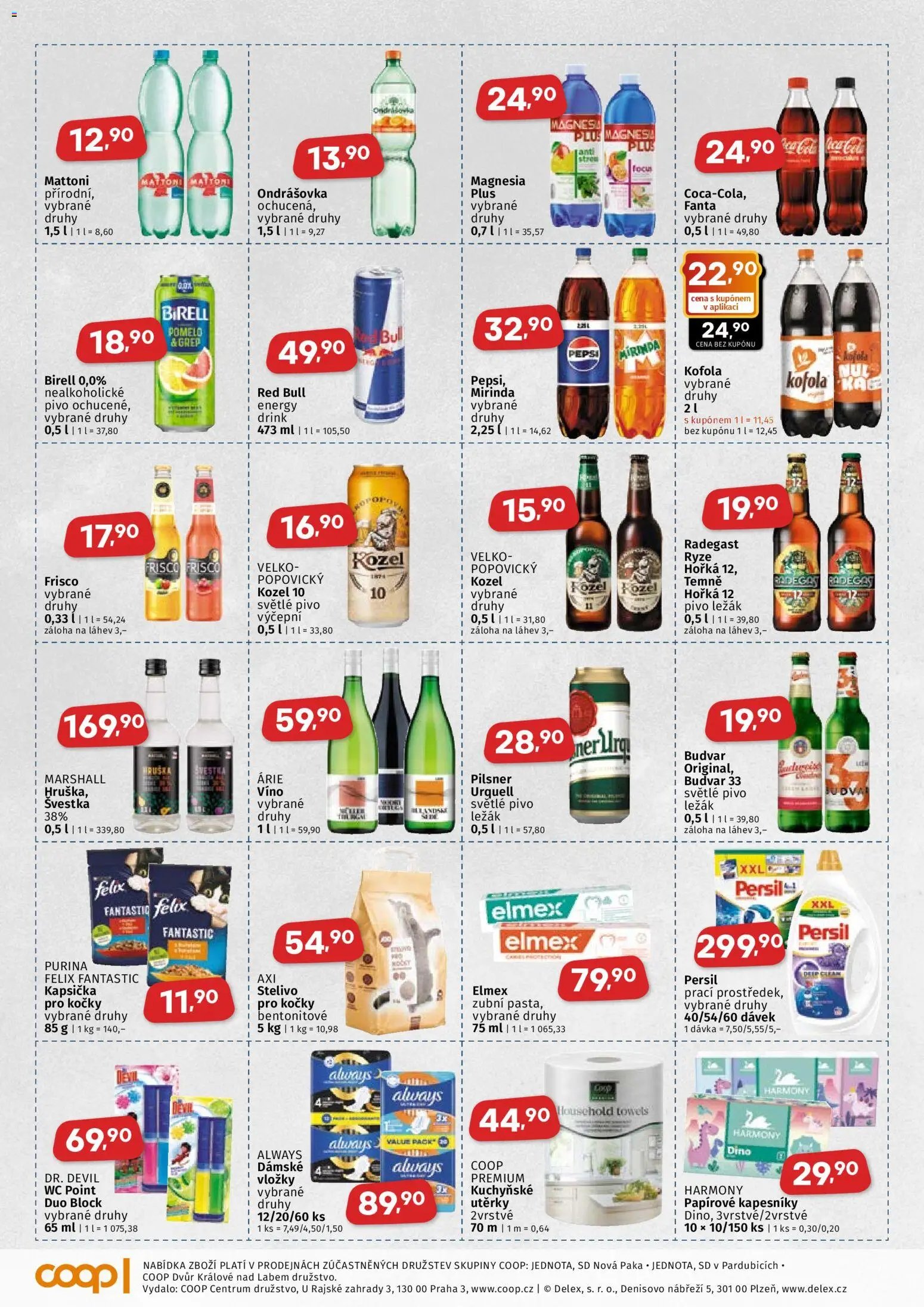 Coop leták - Východočeský region