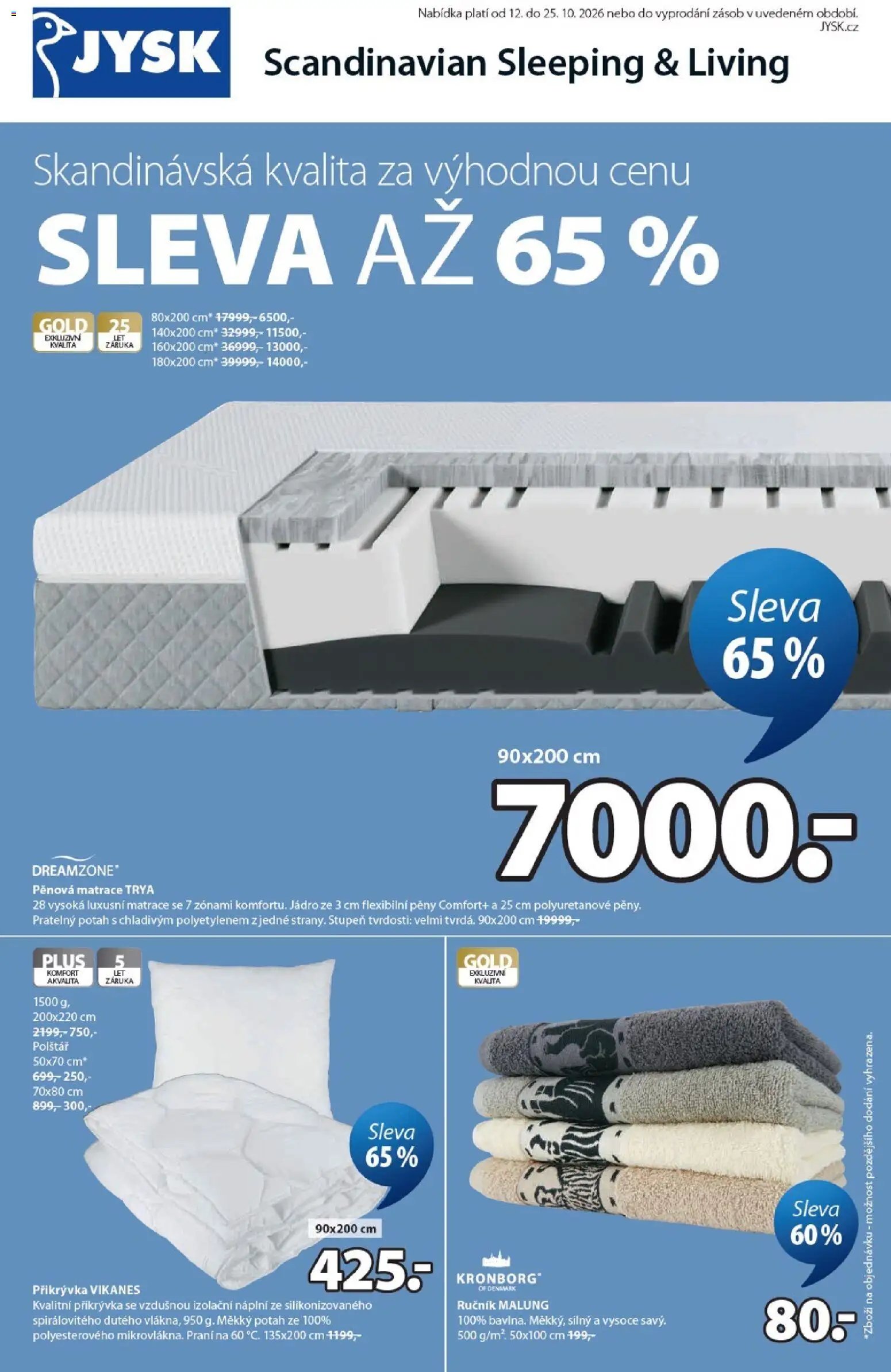 JYSK leták