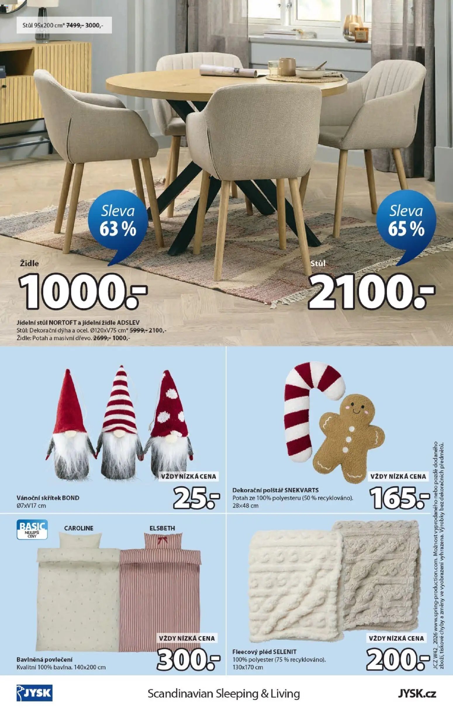 JYSK leták