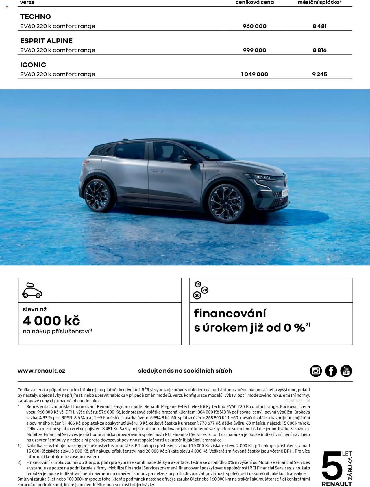 Renault katalog - Megane E-Tech elektrický (2025-05-29 - 2026-03-31)
