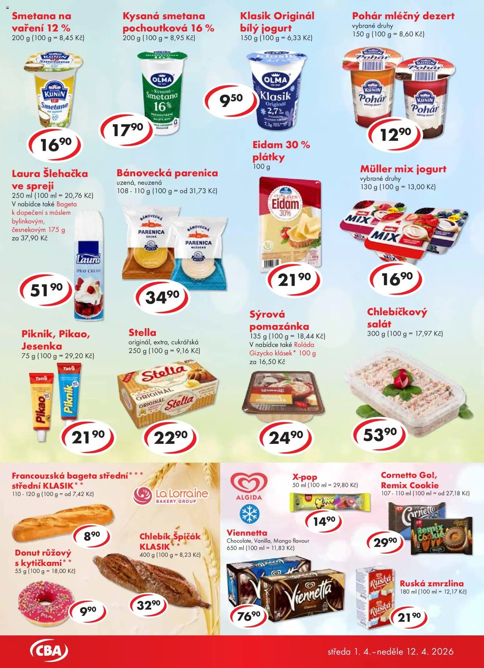 CBA leták (2026-04-01 - 2026-04-12)