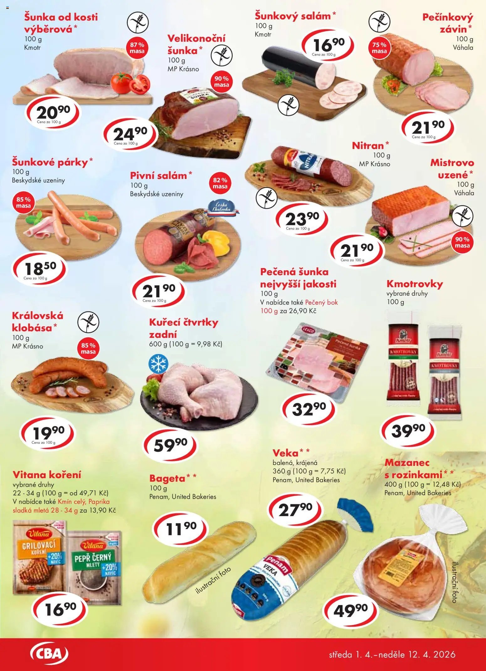 CBA leták (2026-04-01 - 2026-04-12)